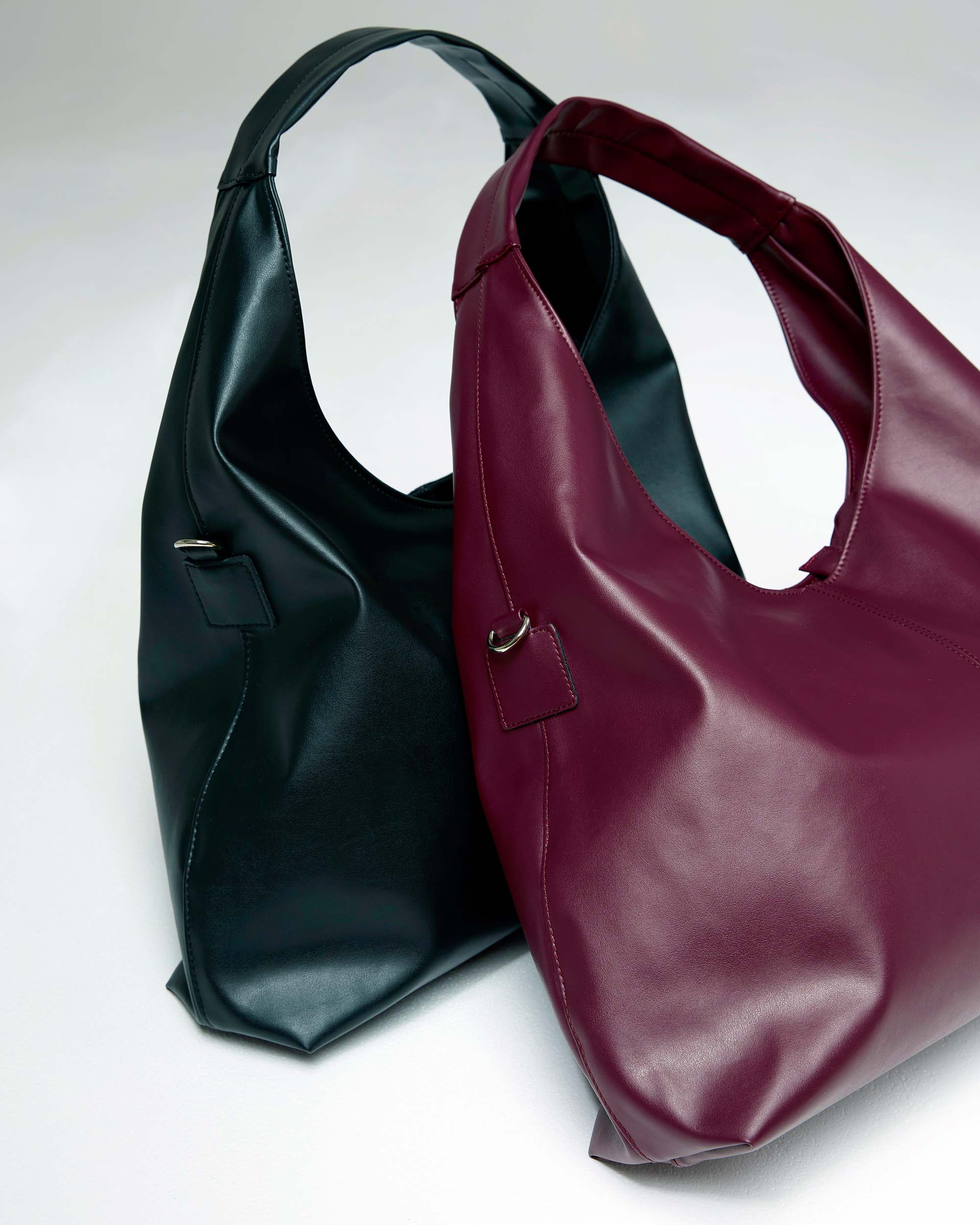 Bohema Slouchy Shopper Bag Burgund - Image 10