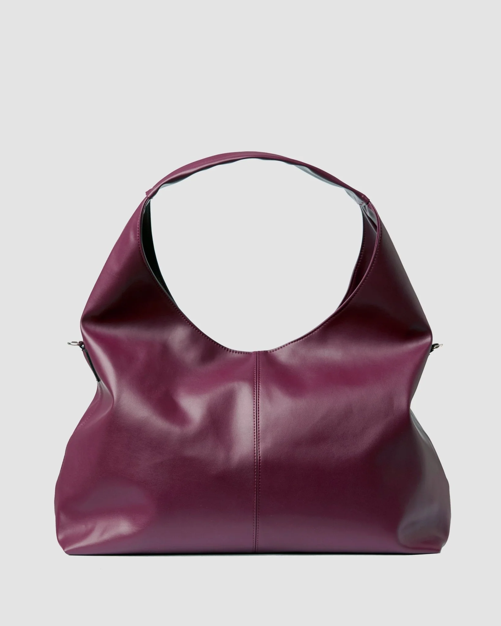 Bohema Slouchy Shopper Bag Burgund - Image 2