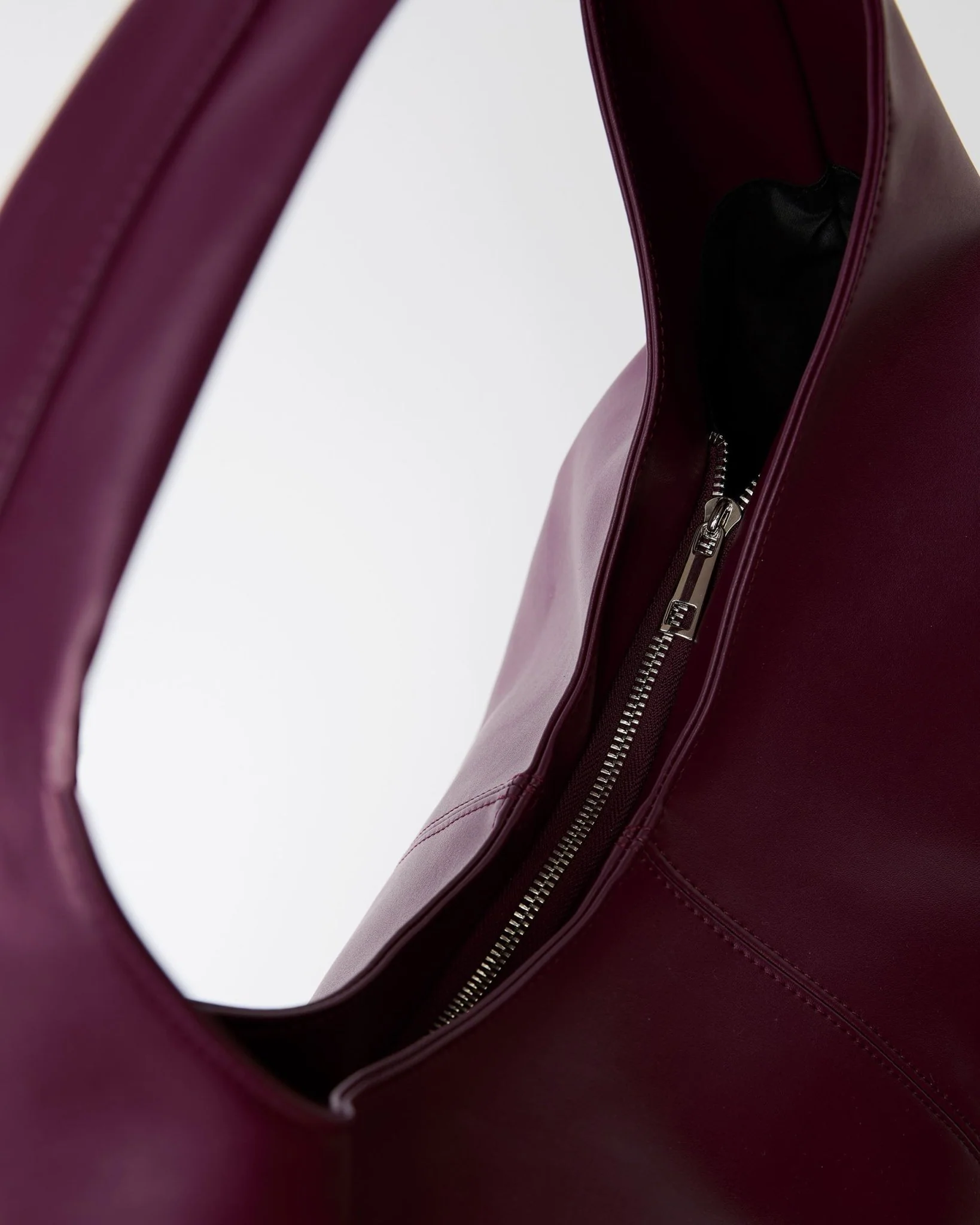 Bohema Slouchy Shopper Bag Burgund - Image 6