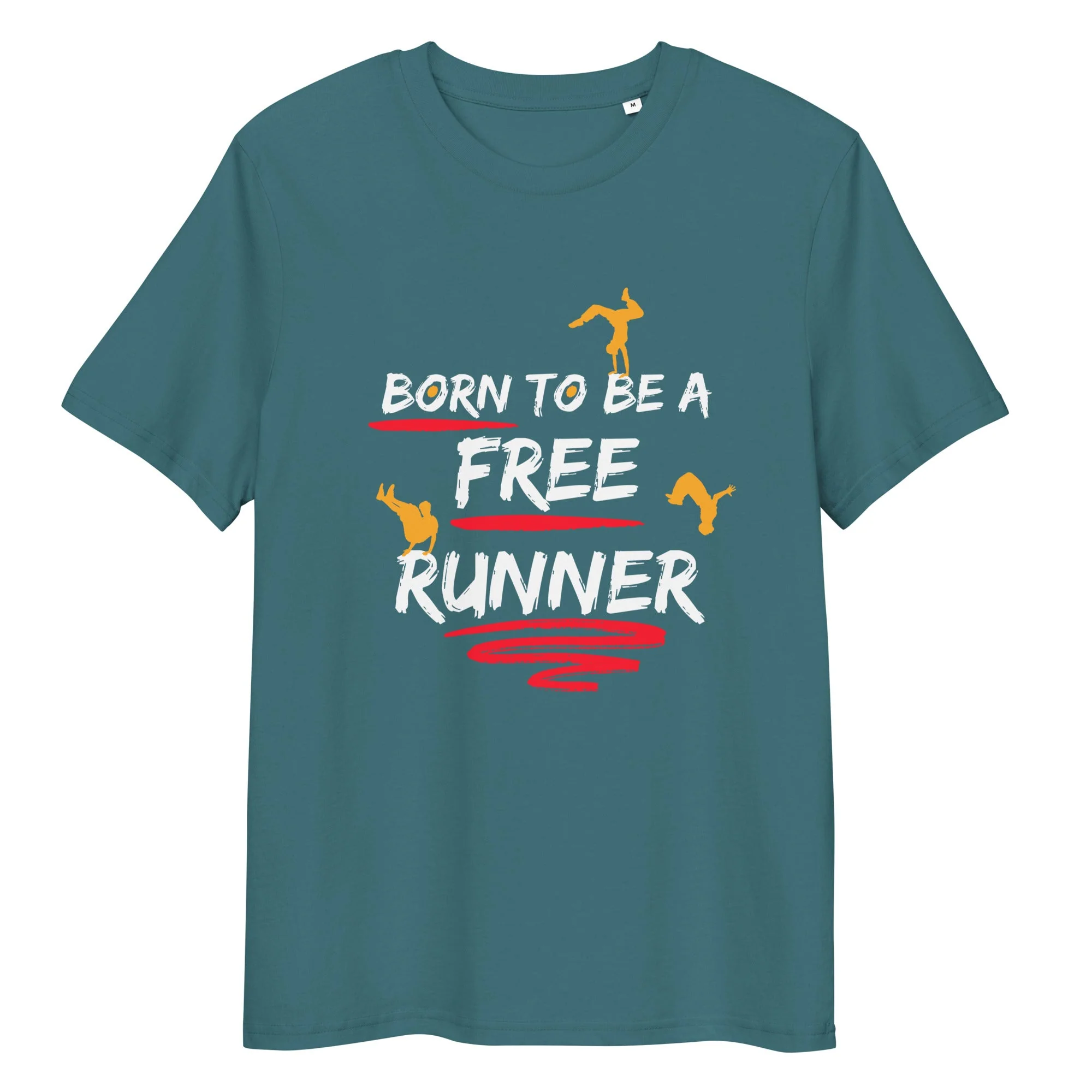Born To Be A Freerunner Unisex T-Shirt - Image 6
