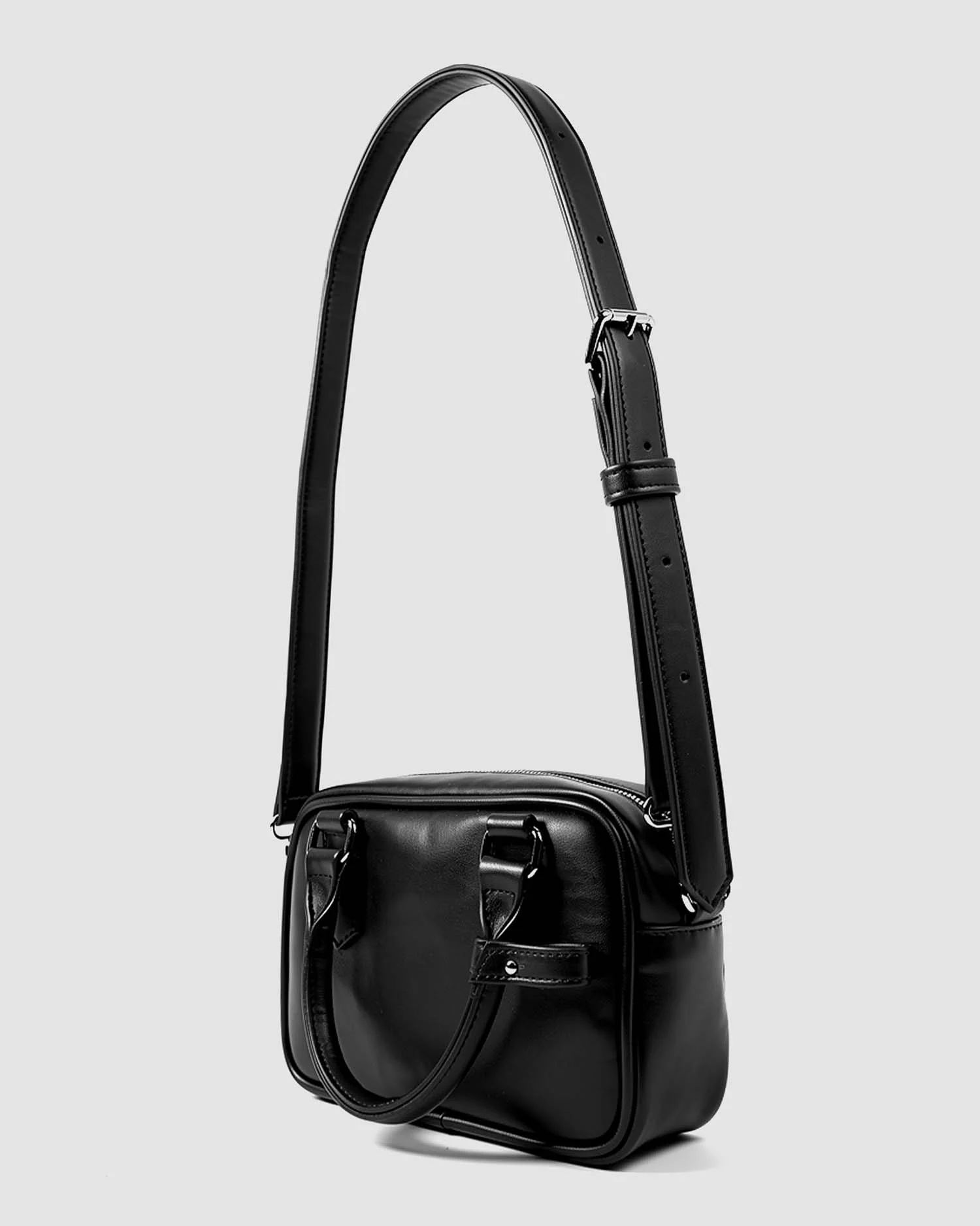 Boxy Bag corn leather mini box bag - Image 7