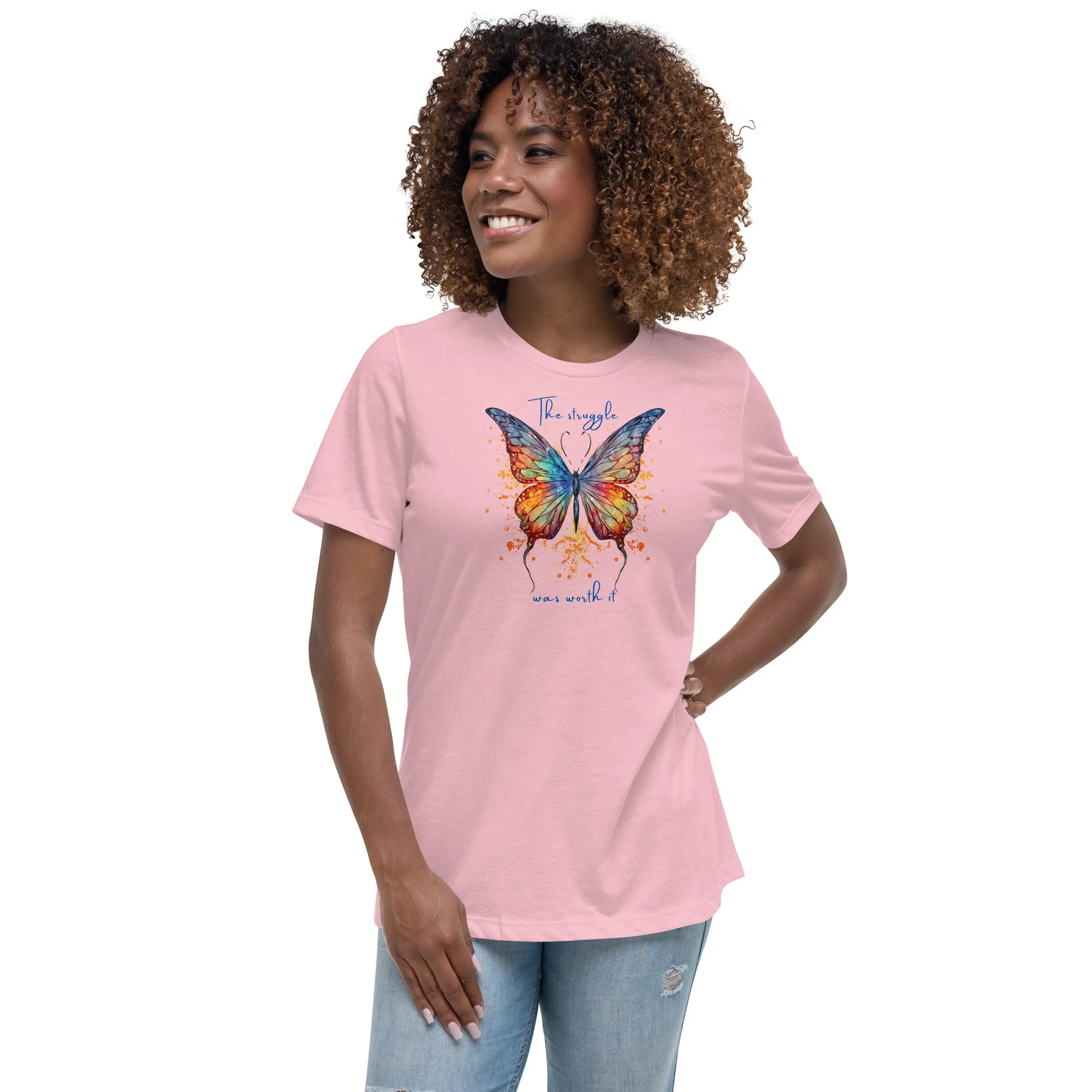 Butterfly Women's 100% Cotton Relaxed T-Shirt - Image 9
