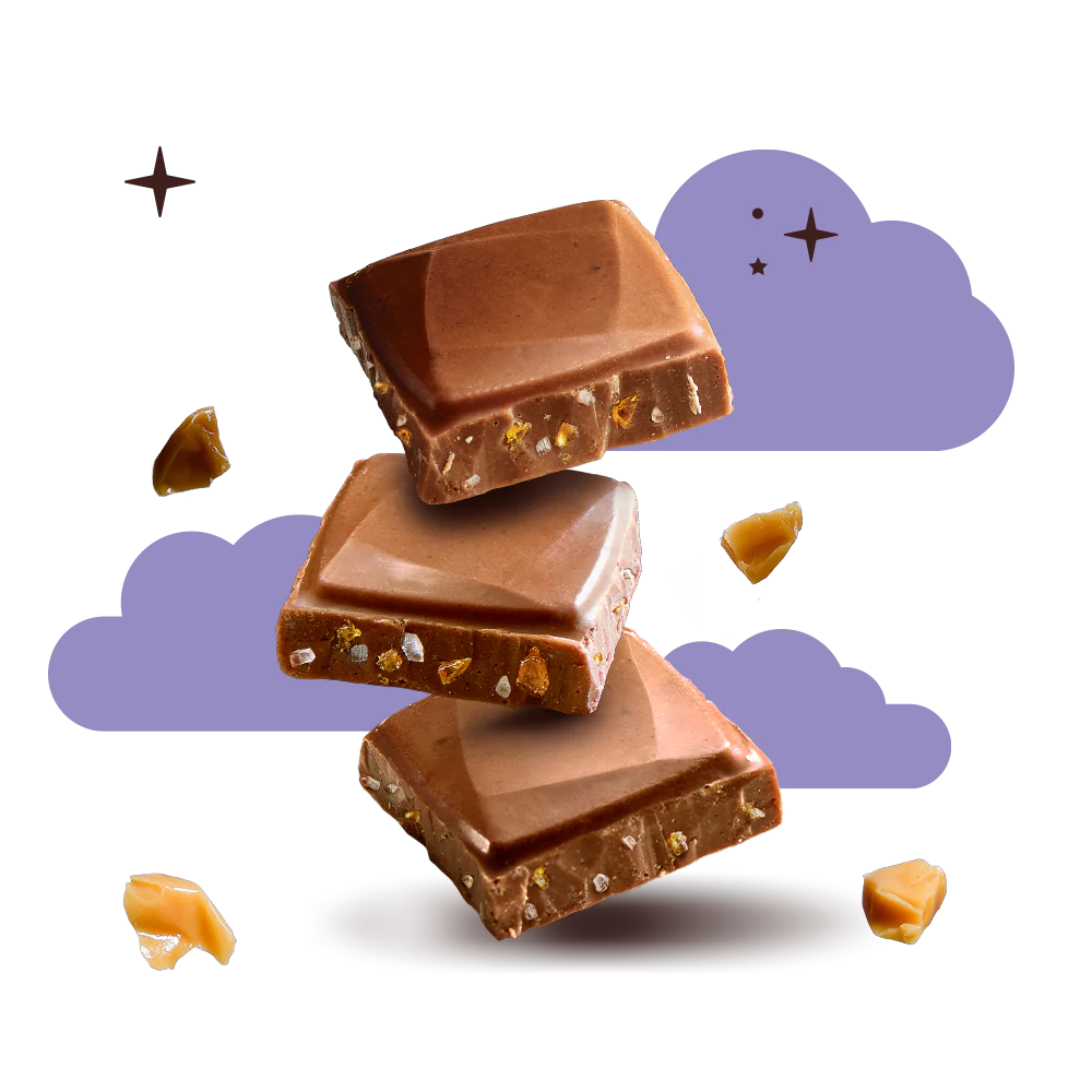 Caramel and Sea Salt Chocolate Bar - Image 4