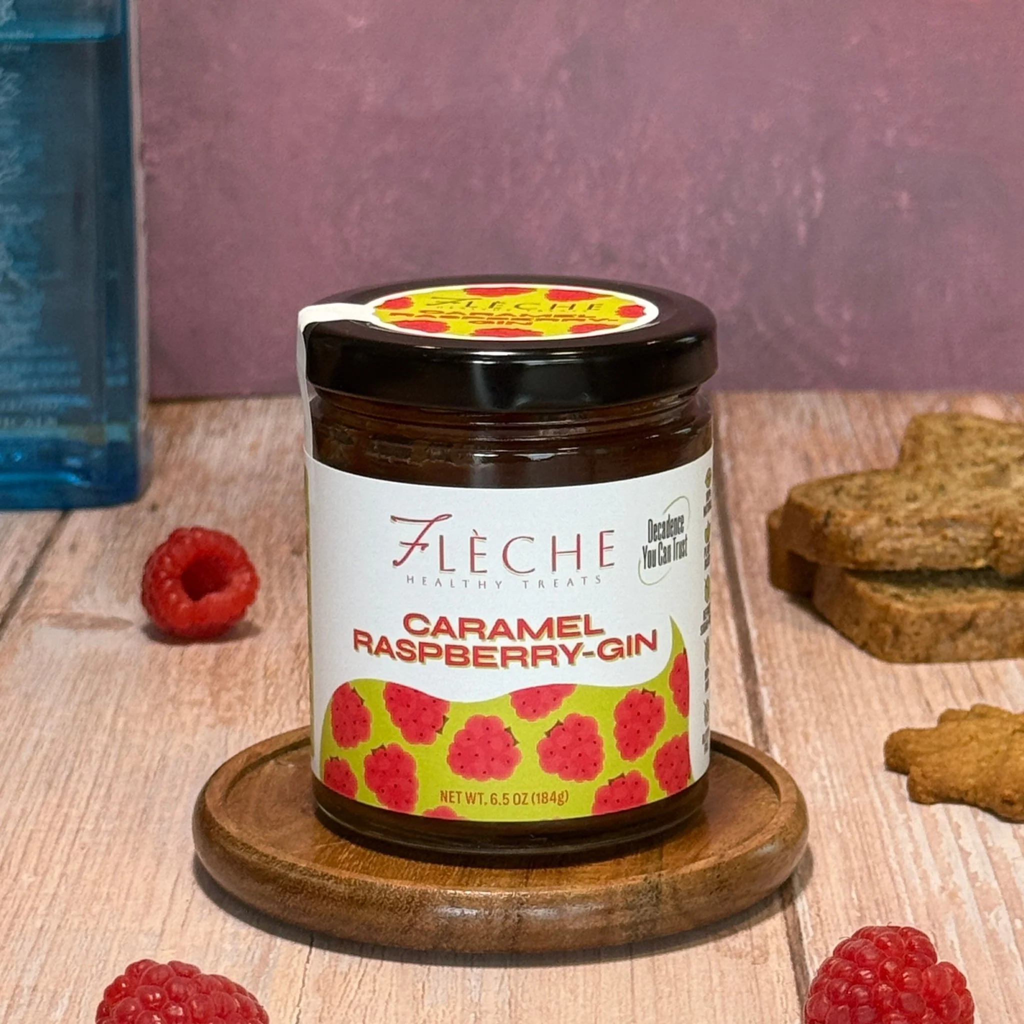 Caramel Raspberry-Gin Spread | Flèche Healthy Treats - Image 2