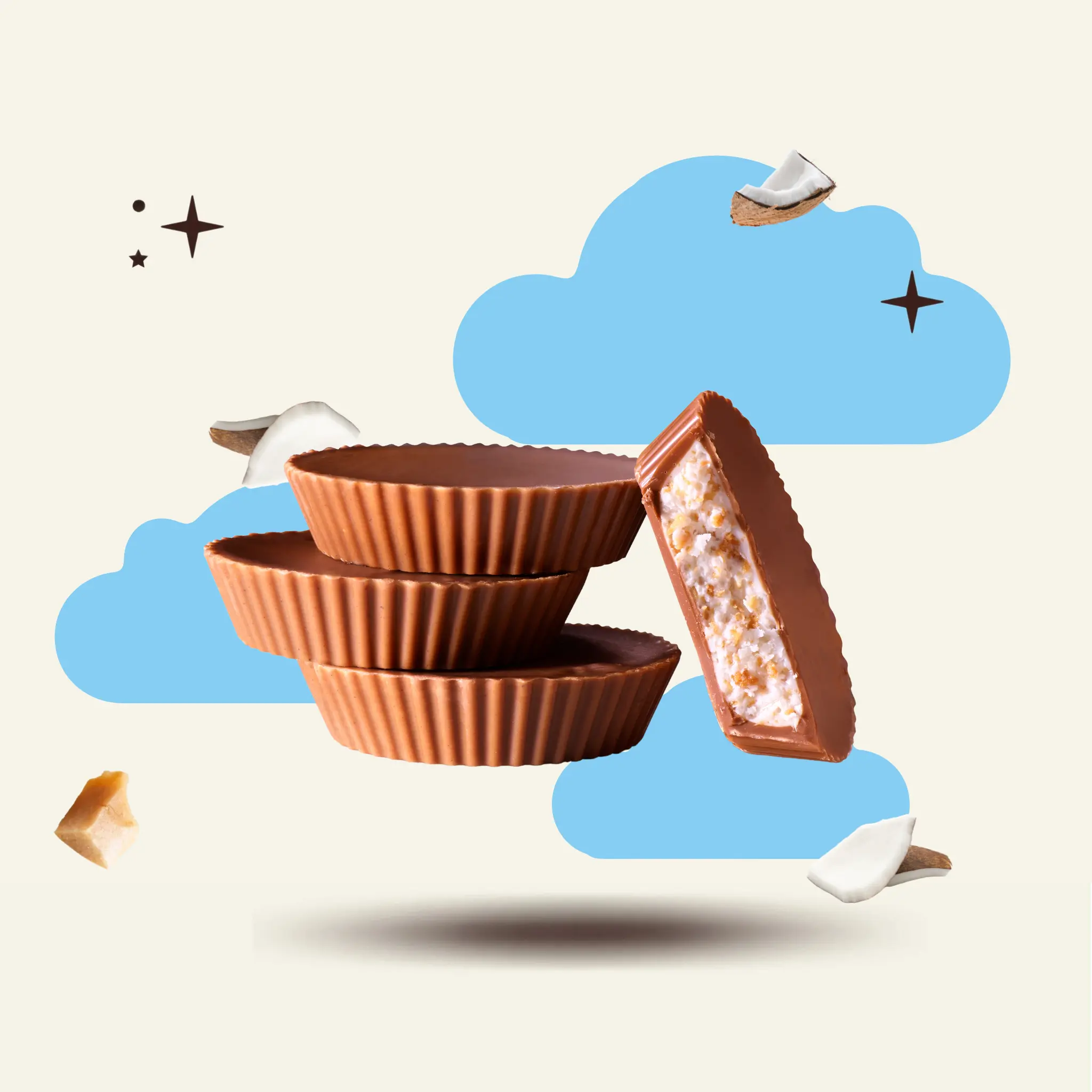 Caramelized Coconut Cups - Image 4