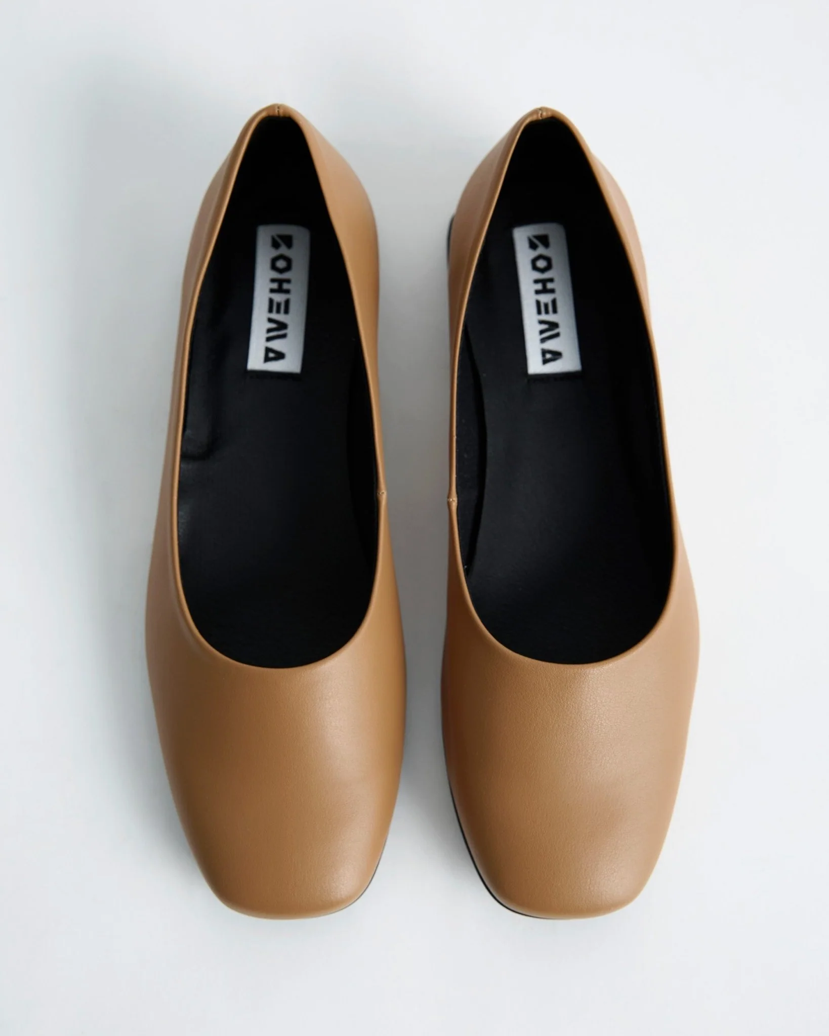 Carmel Diana Pumps beige ballerinas with a square-cut shape - Image 3