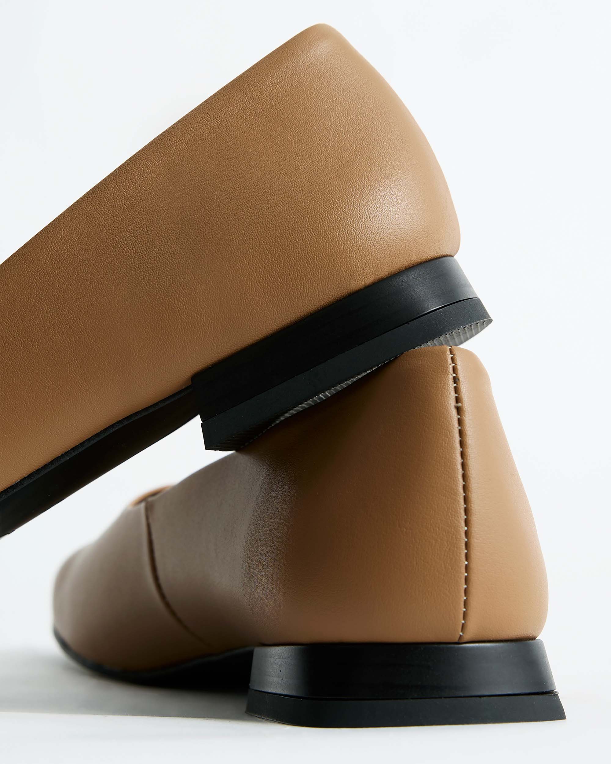 Carmel Diana Pumps beige ballerinas with a square-cut shape - Image 6