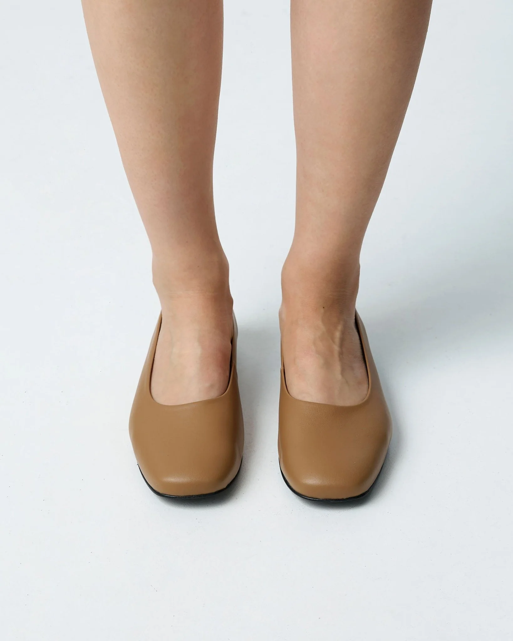 Carmel Diana Pumps beige ballerinas with a square-cut shape - Image 7