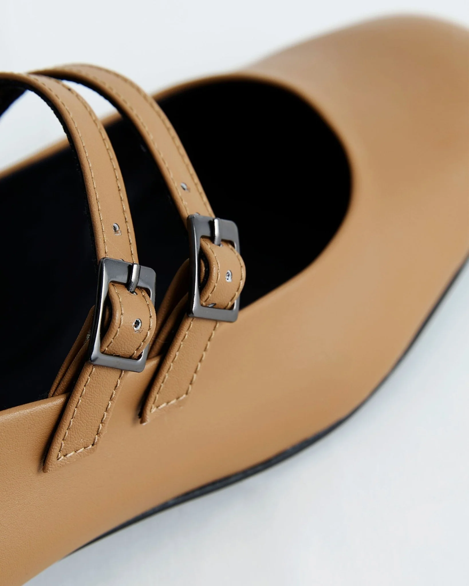 Carmel Mary Jane Pumps beige ballerinas - Image 5