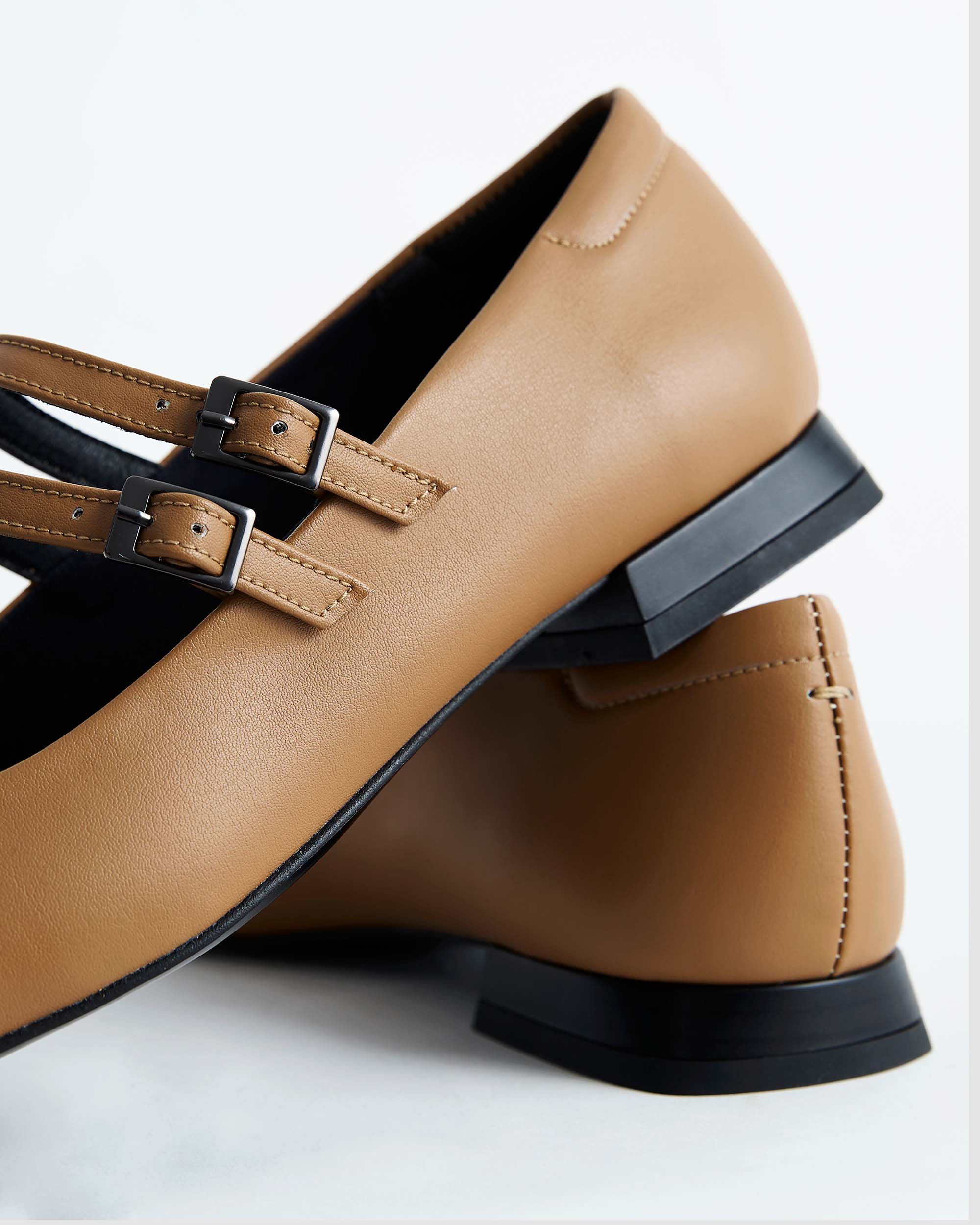 Carmel Mary Jane Pumps beige ballerinas - Image 6