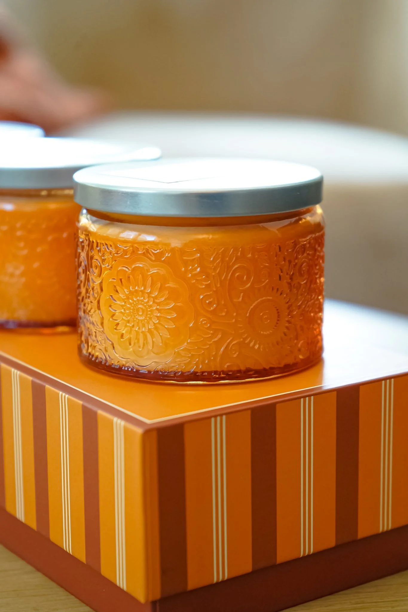 Carrot Cake x @TheTransparentCarrot Natural Candle 4oz Ellie Collection - Image 3