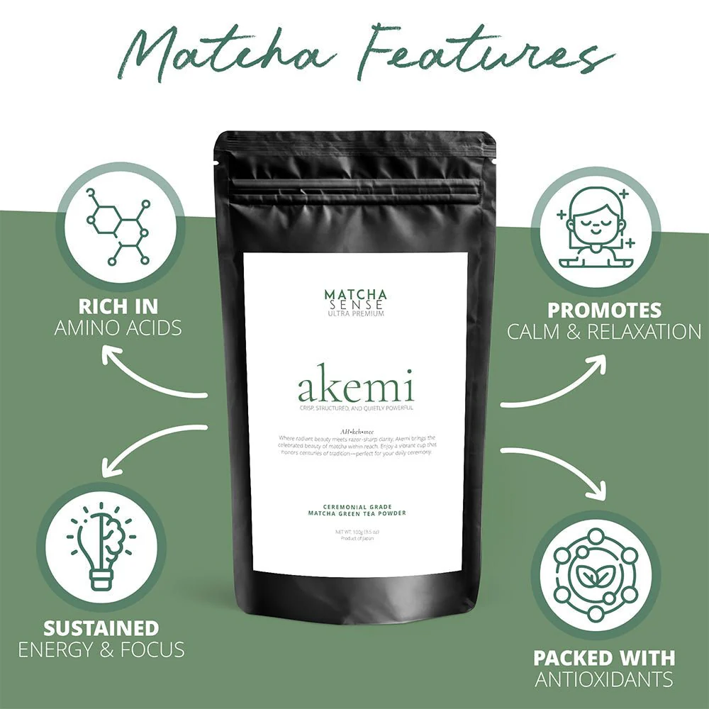 Ceremonial Grade Matcha — "Akemi" (100g) - Image 3
