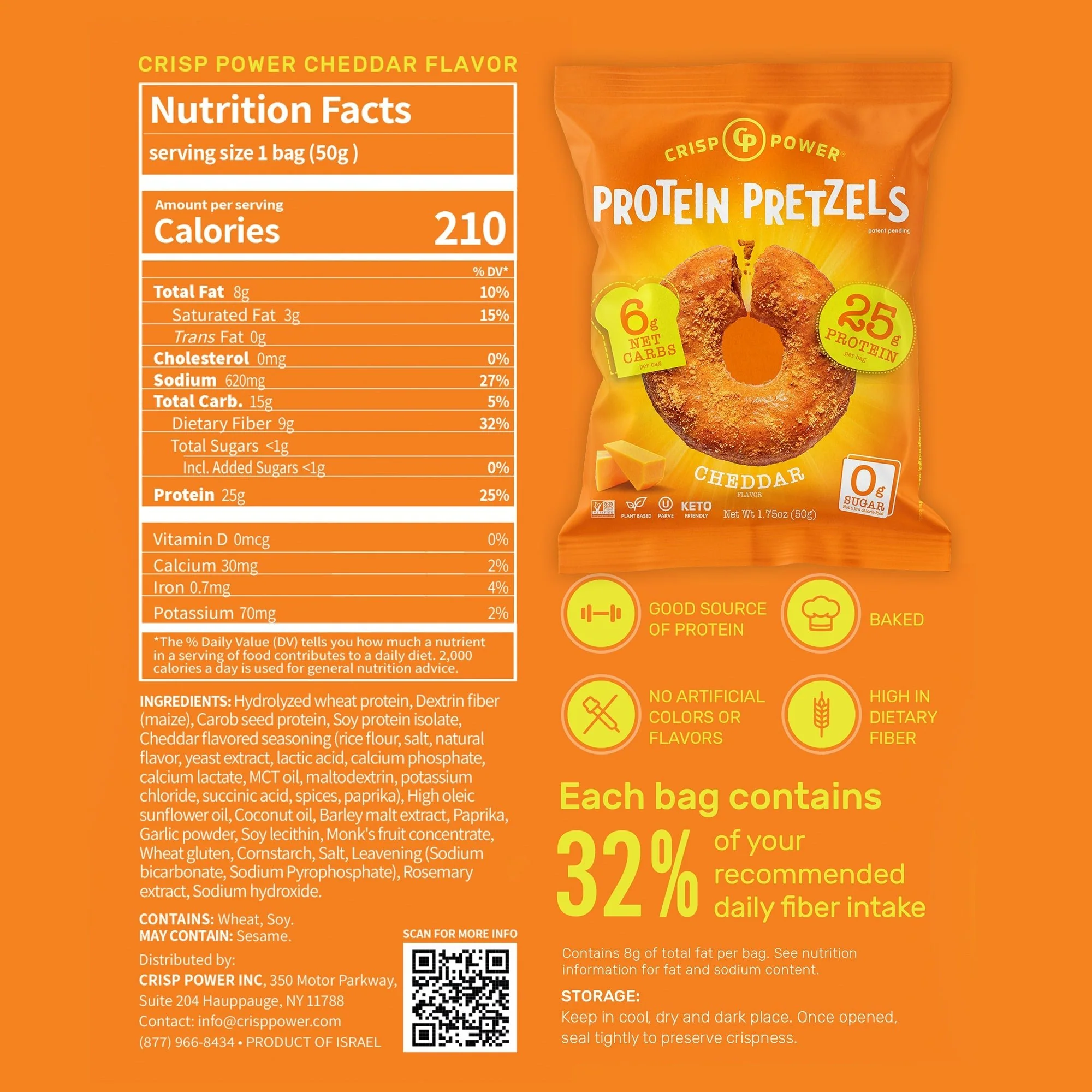 Cheddar - Protein Pretzels - Image 4