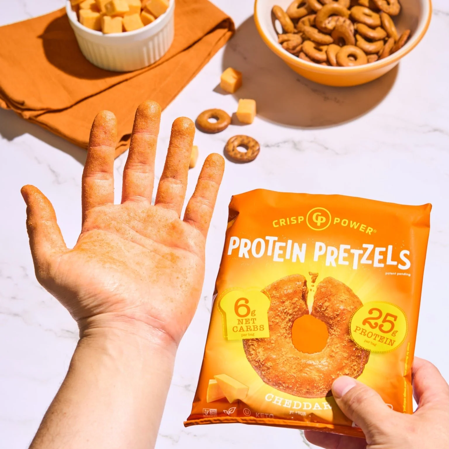 Cheddar - Protein Pretzels - Image 6