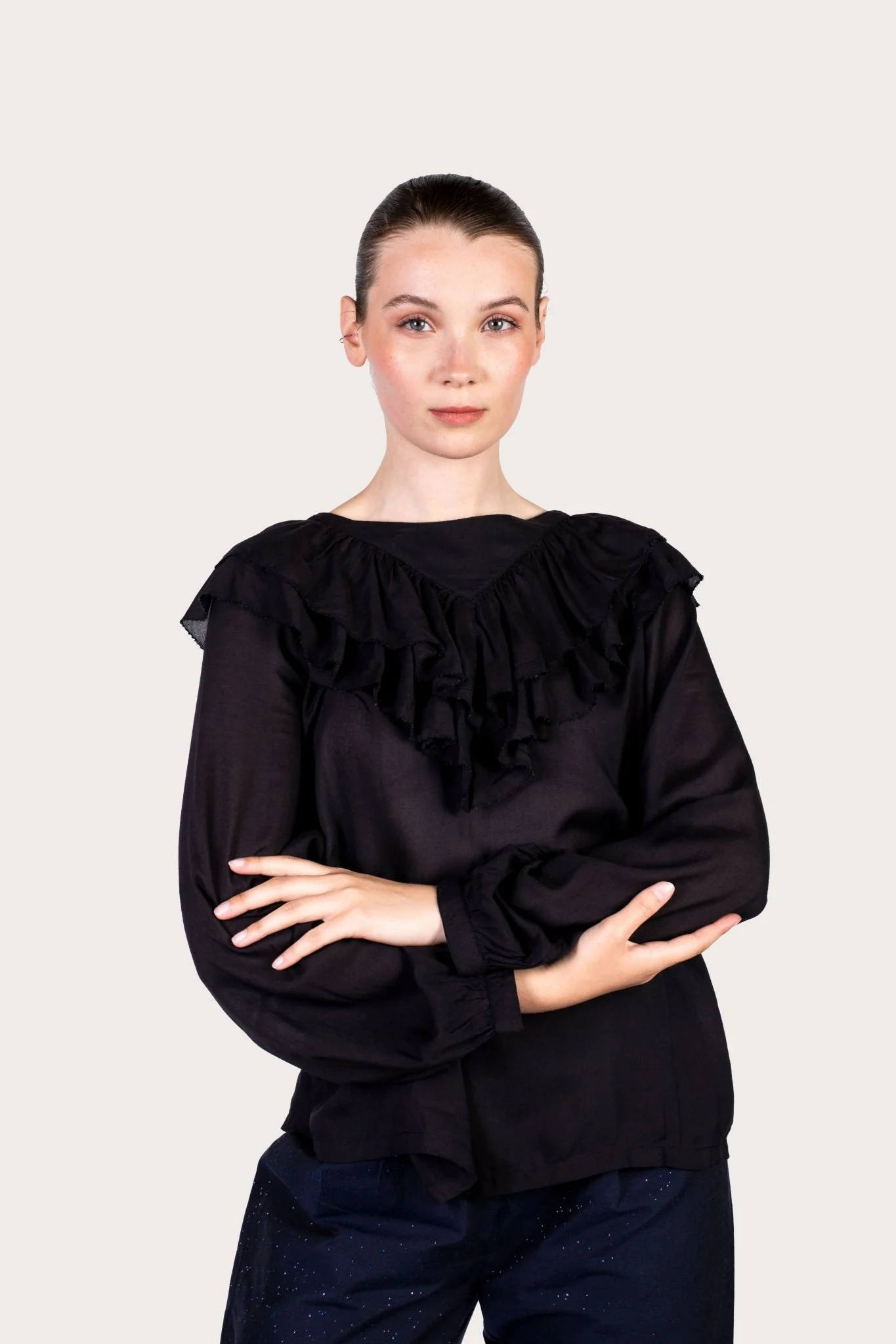 Chemise Elena Black - Image 2