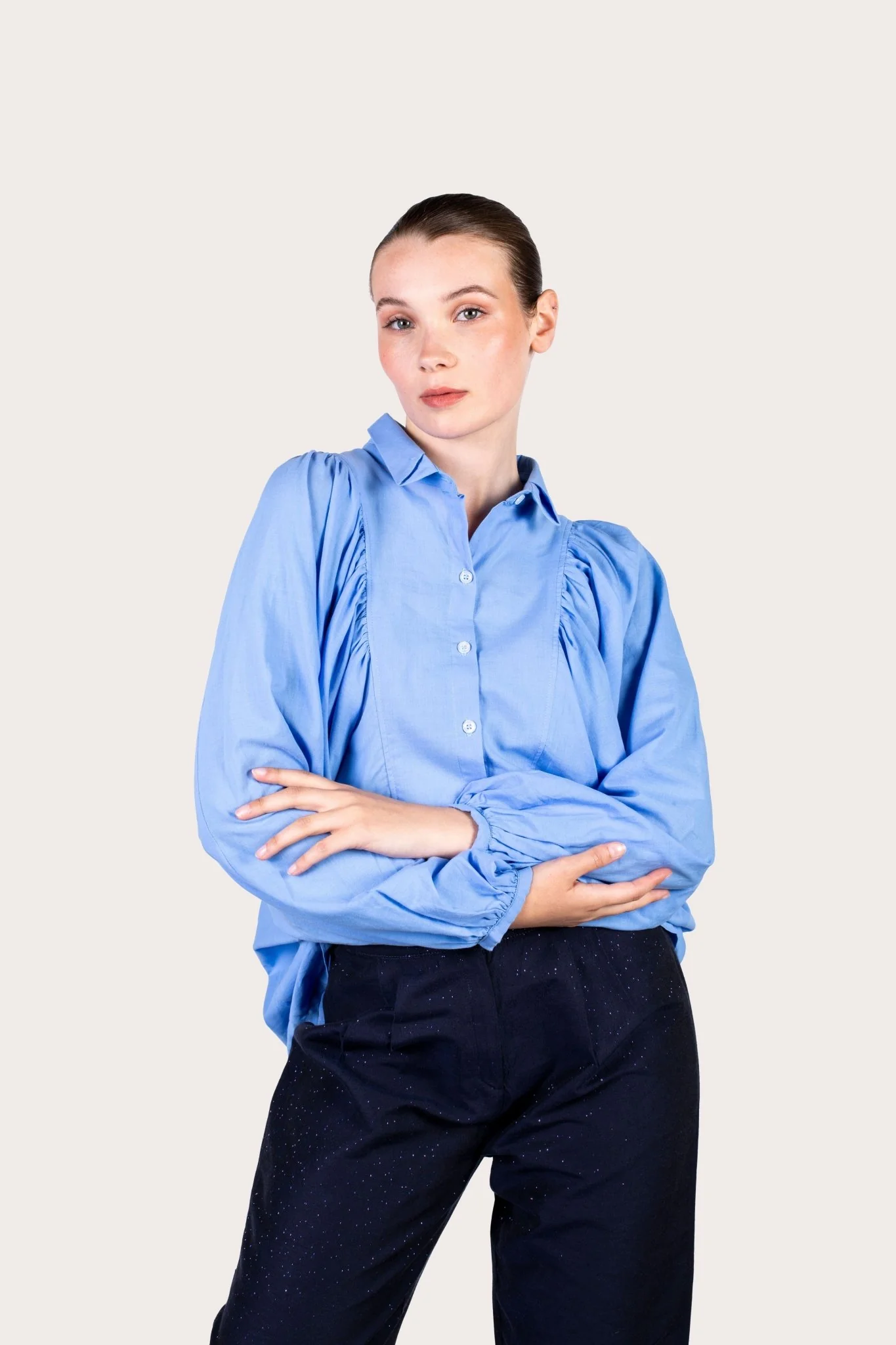 Chemise Loreleï Bleue - Image 3