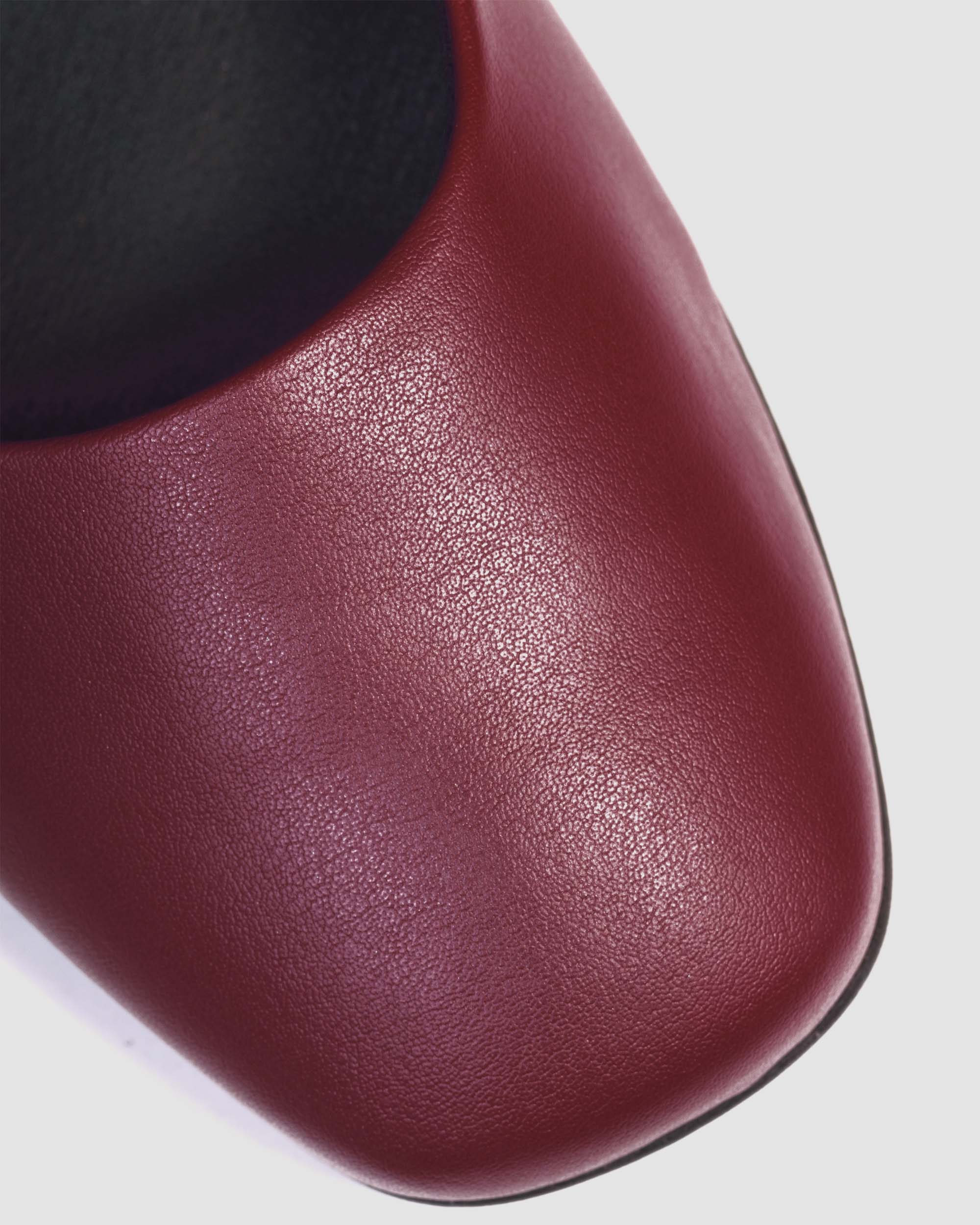 Cherry Mary Jane Pumps burgundy ballerinas - Image 6