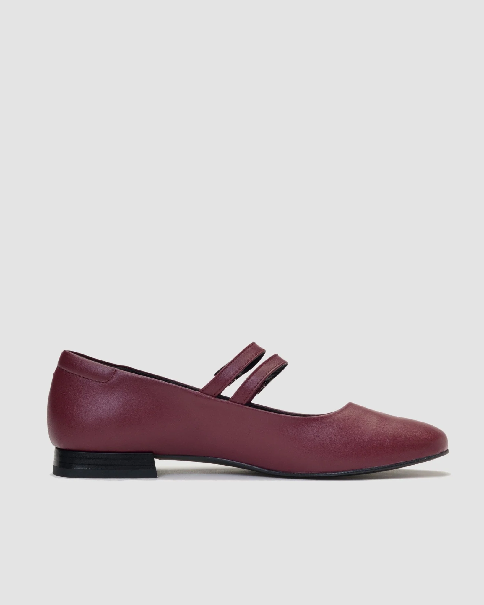 Cherry Mary Jane Pumps burgundy ballerinas - Image 8