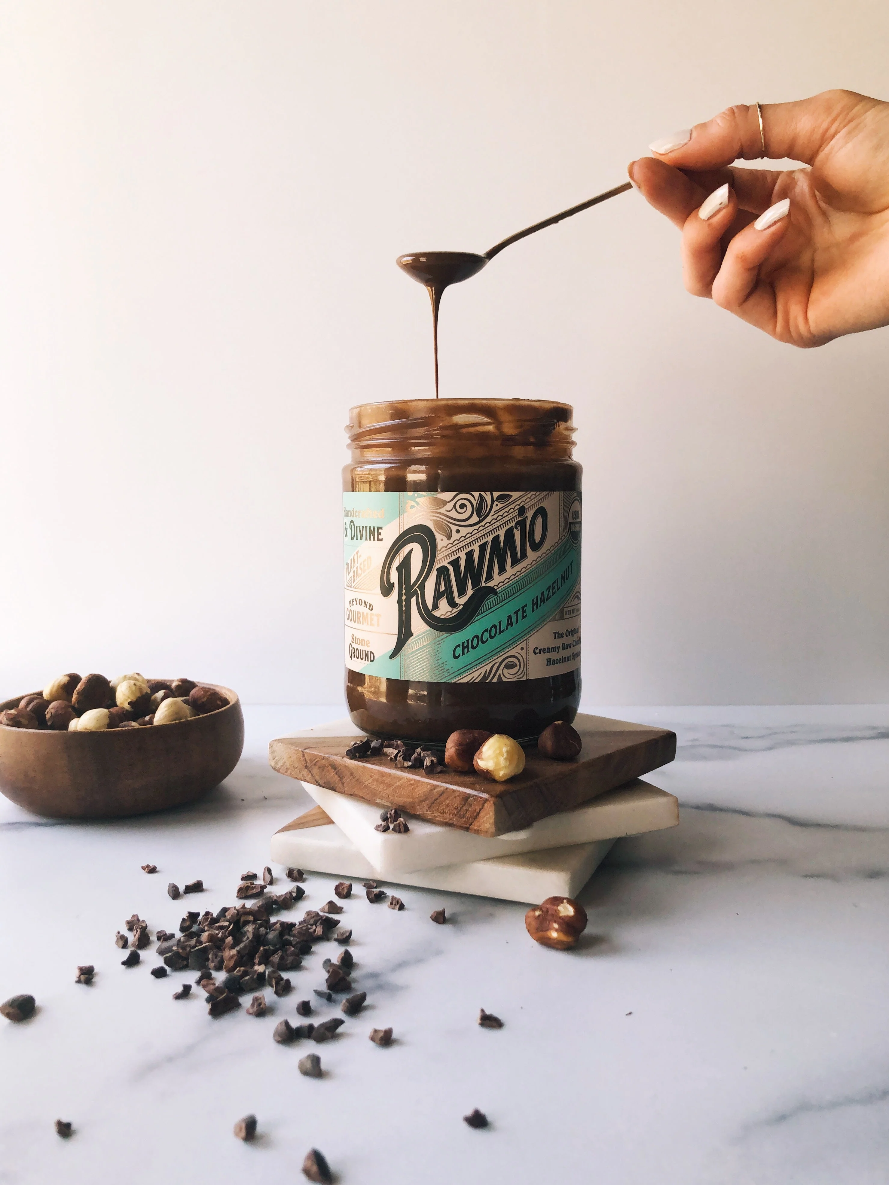 Chocolate Hazelnut Spread - 16oz - Image 4