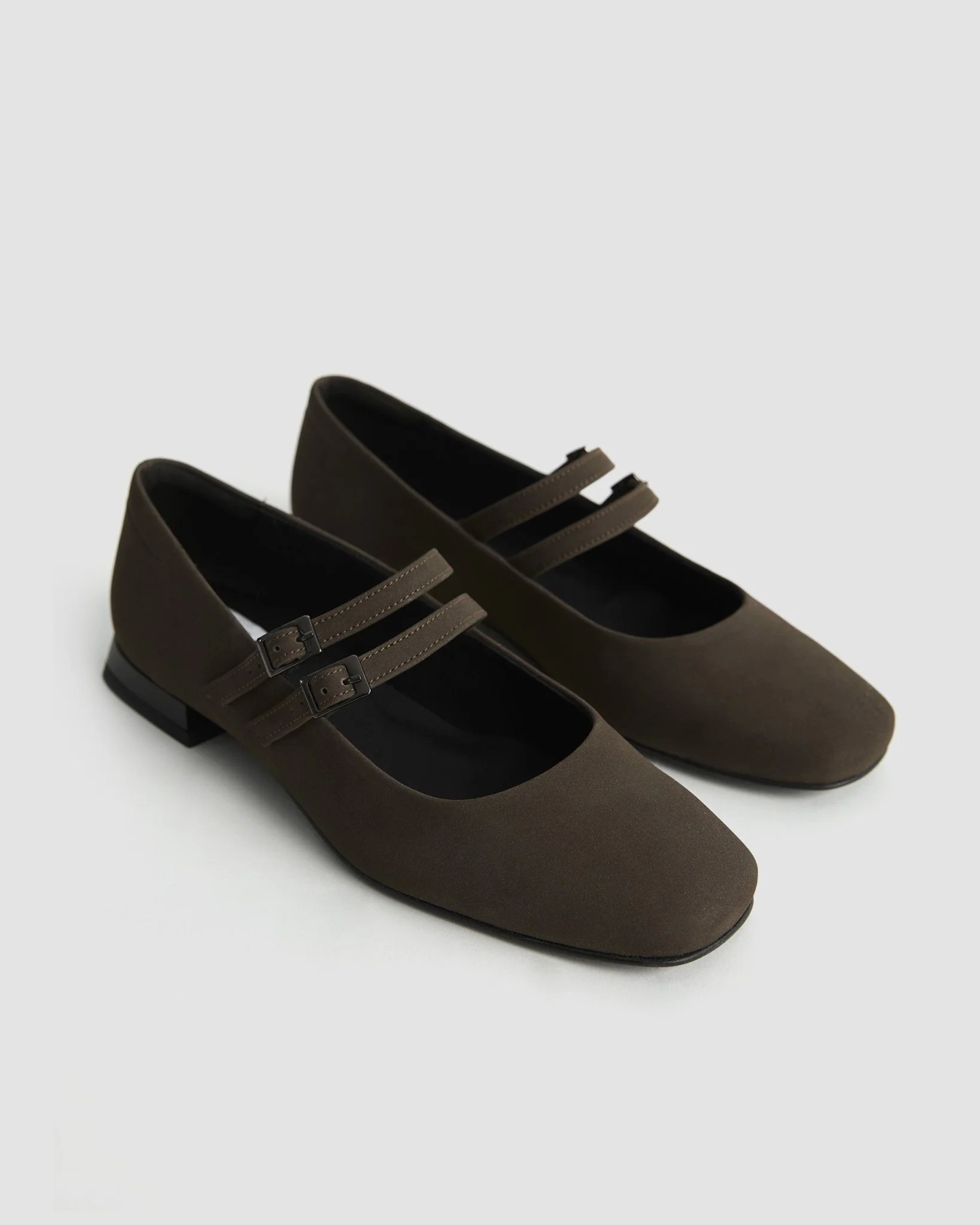 Chocolate Mary Jane Pumps brown ballerinas - Image 2