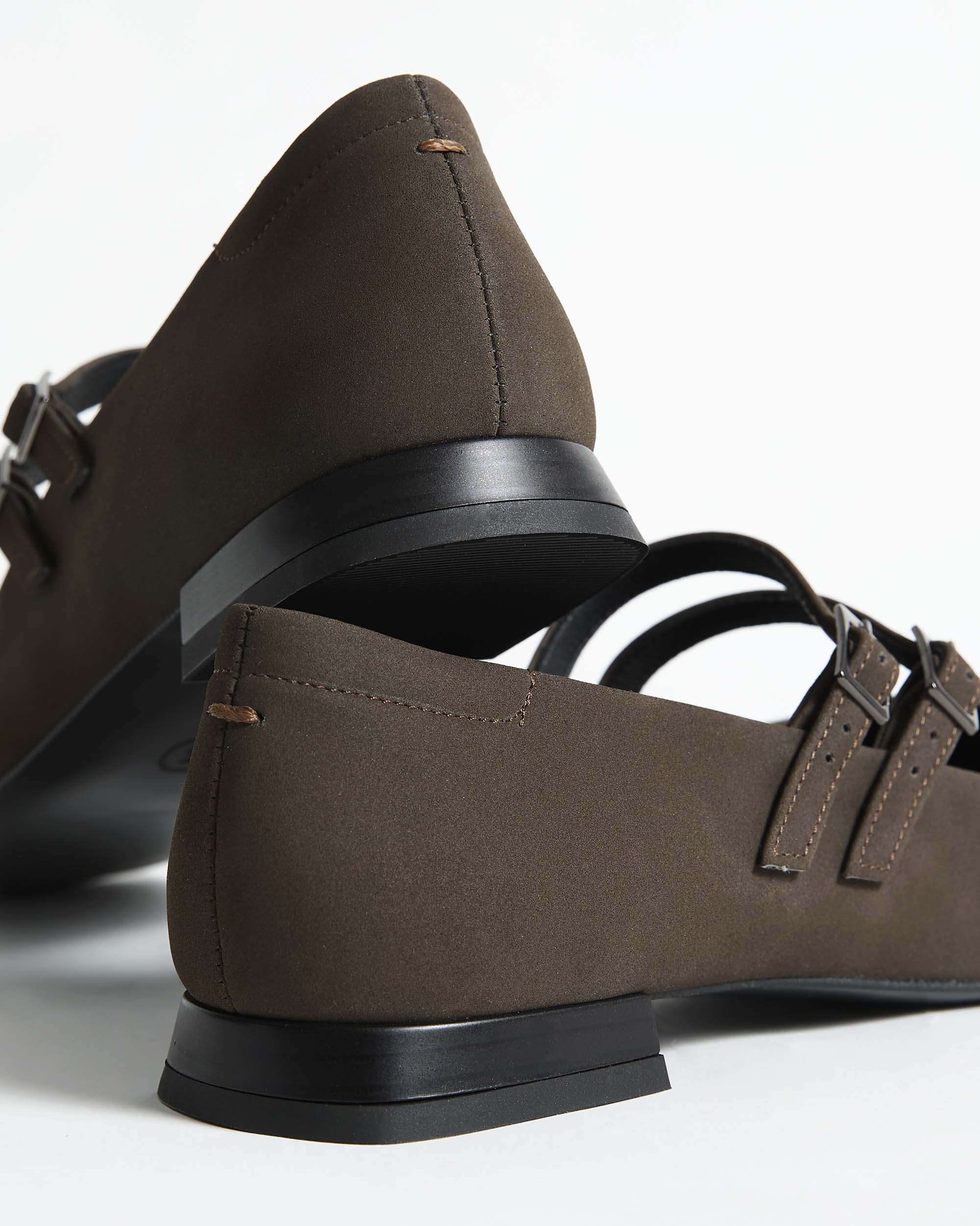 Chocolate Mary Jane Pumps brown ballerinas - Image 7