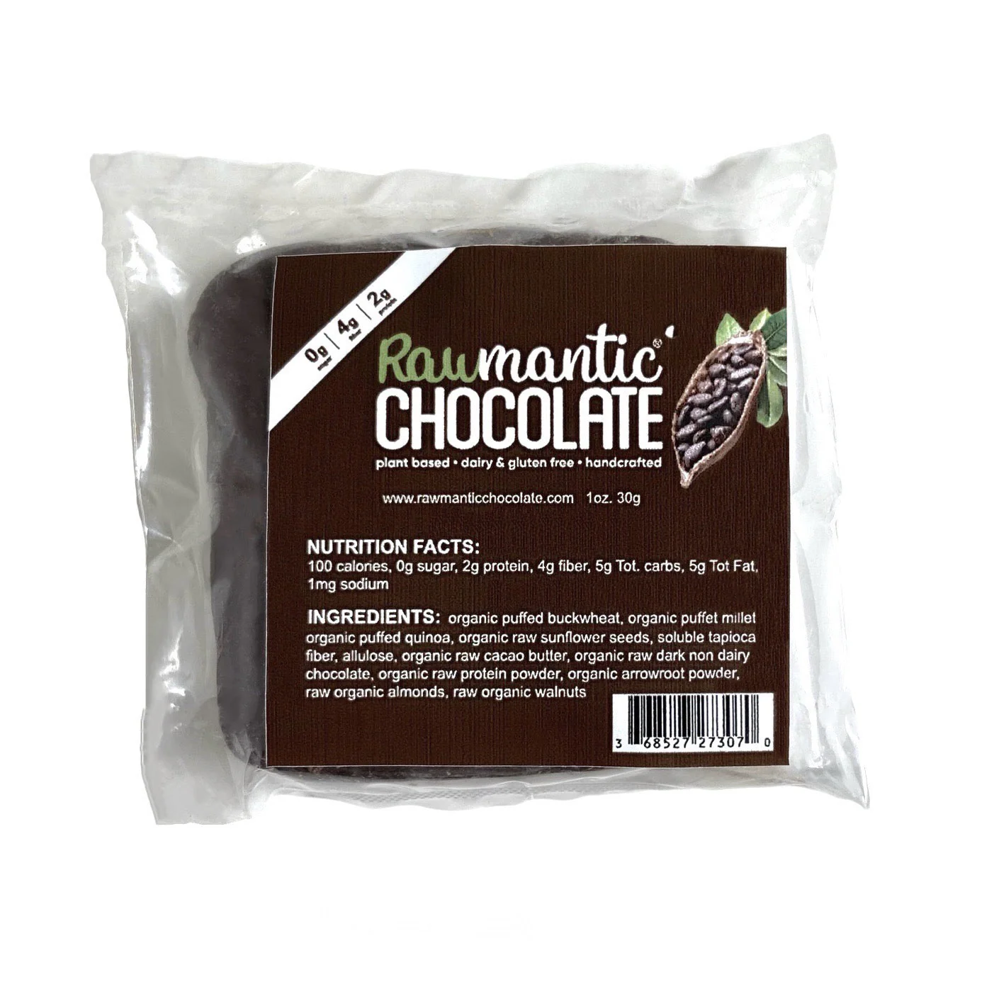Chocolate Mini Vegan Protein Bar. Pack of 20 - Image 2