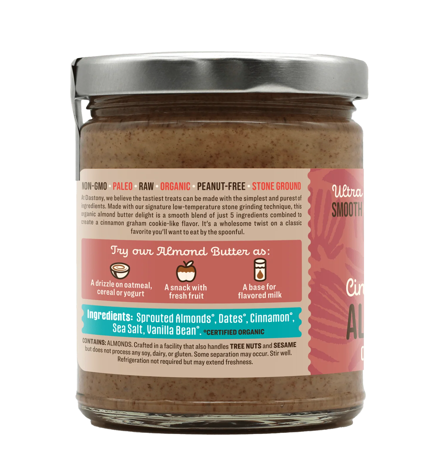 Cinna-Date Sprouted Almond Butter - Image 2