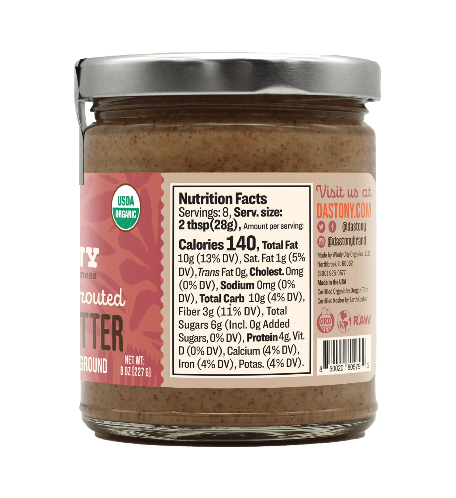 Cinna-Date Sprouted Almond Butter - Image 3