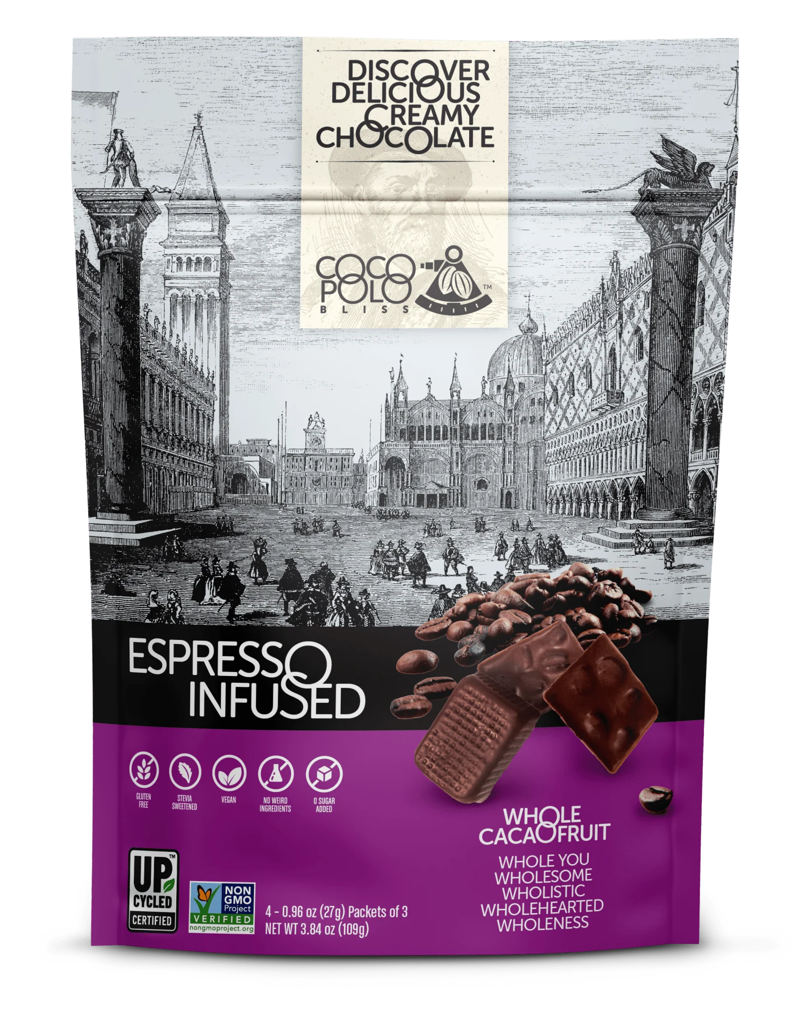 Coco Polo bliss™ Whole Espresso Bean Infused