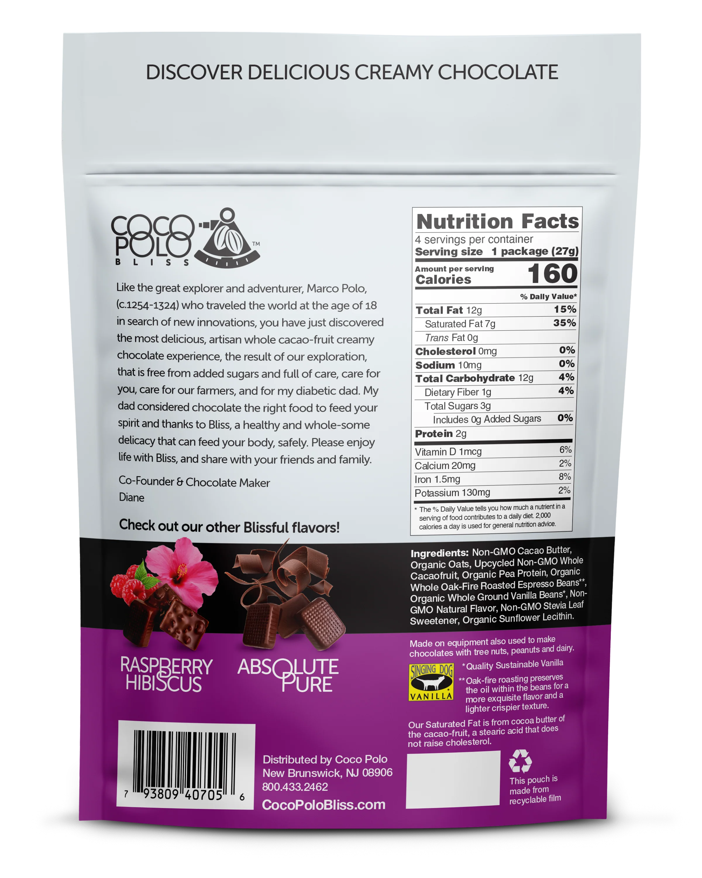 Coco Polo bliss™ Whole Espresso Bean Infused - Image 2
