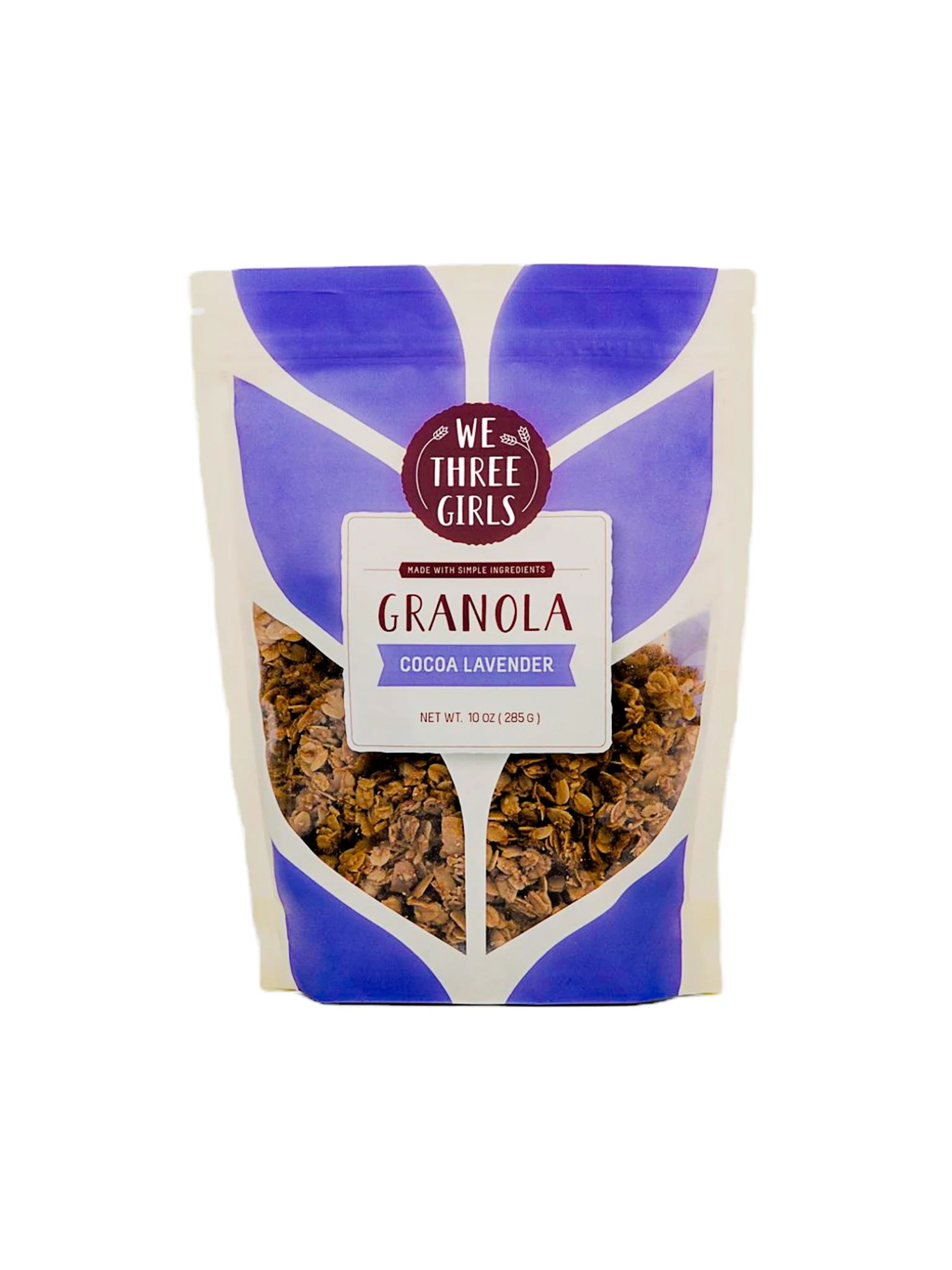 Cocoa Lavender Granola | Size: 10 oz bag