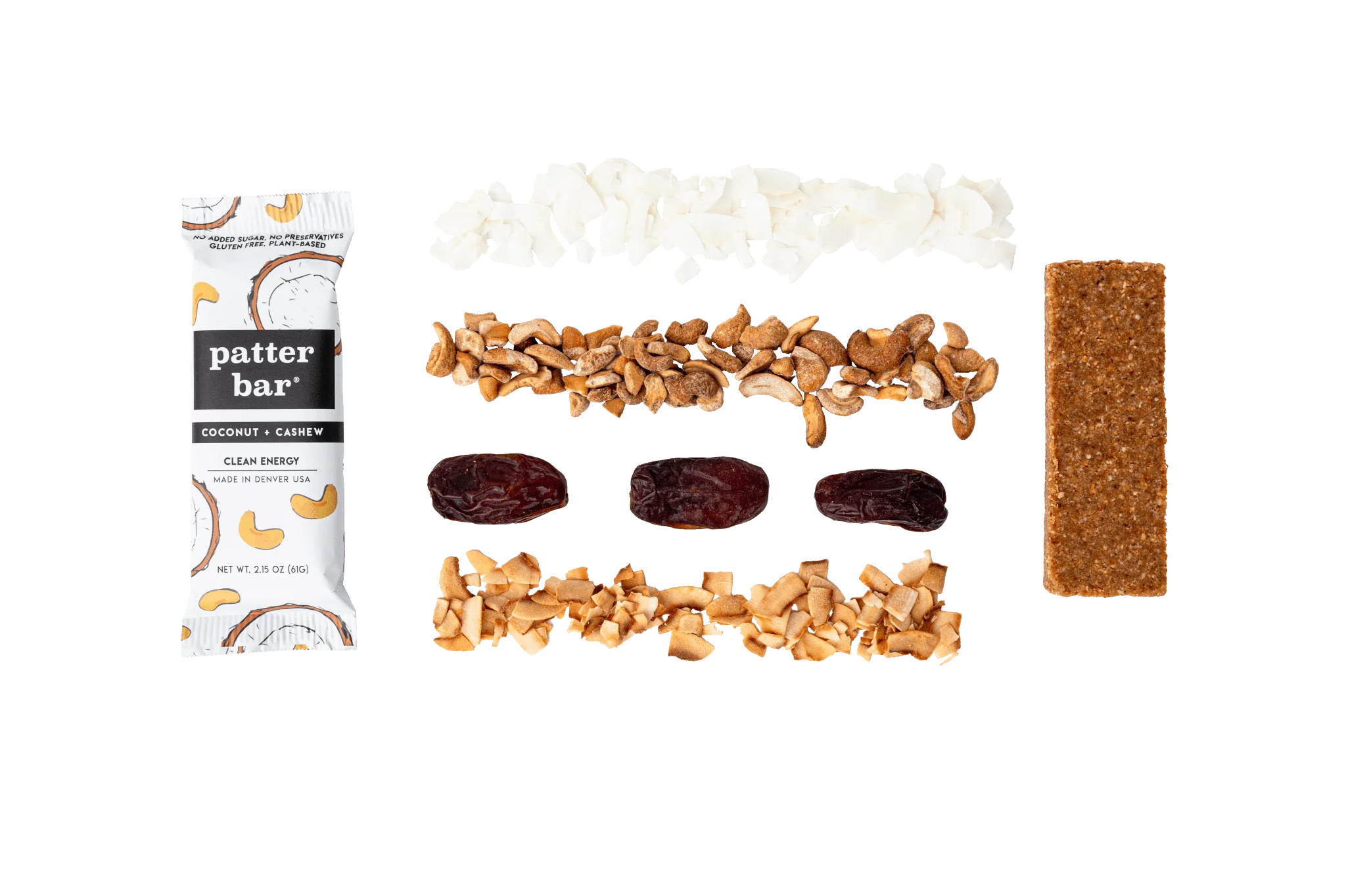 Coconut Cashew Whole Food Energy Bar - Image 3