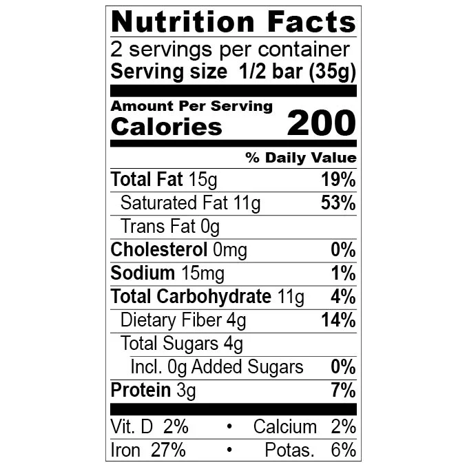 Coconut Mango Oat, No Added Sugar - Image 3