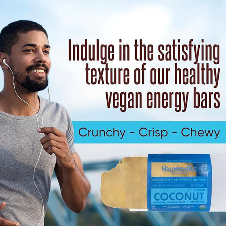 Coconut Vegan Plant Based Protein nutritional Bars - Image 6
