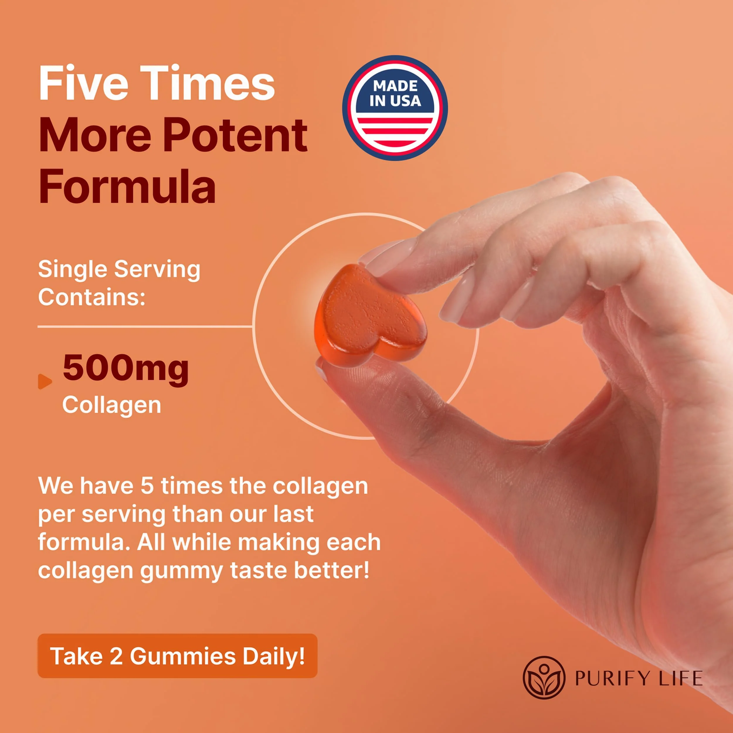 Collagen Gummies For Hair Skin & Nails - Image 3