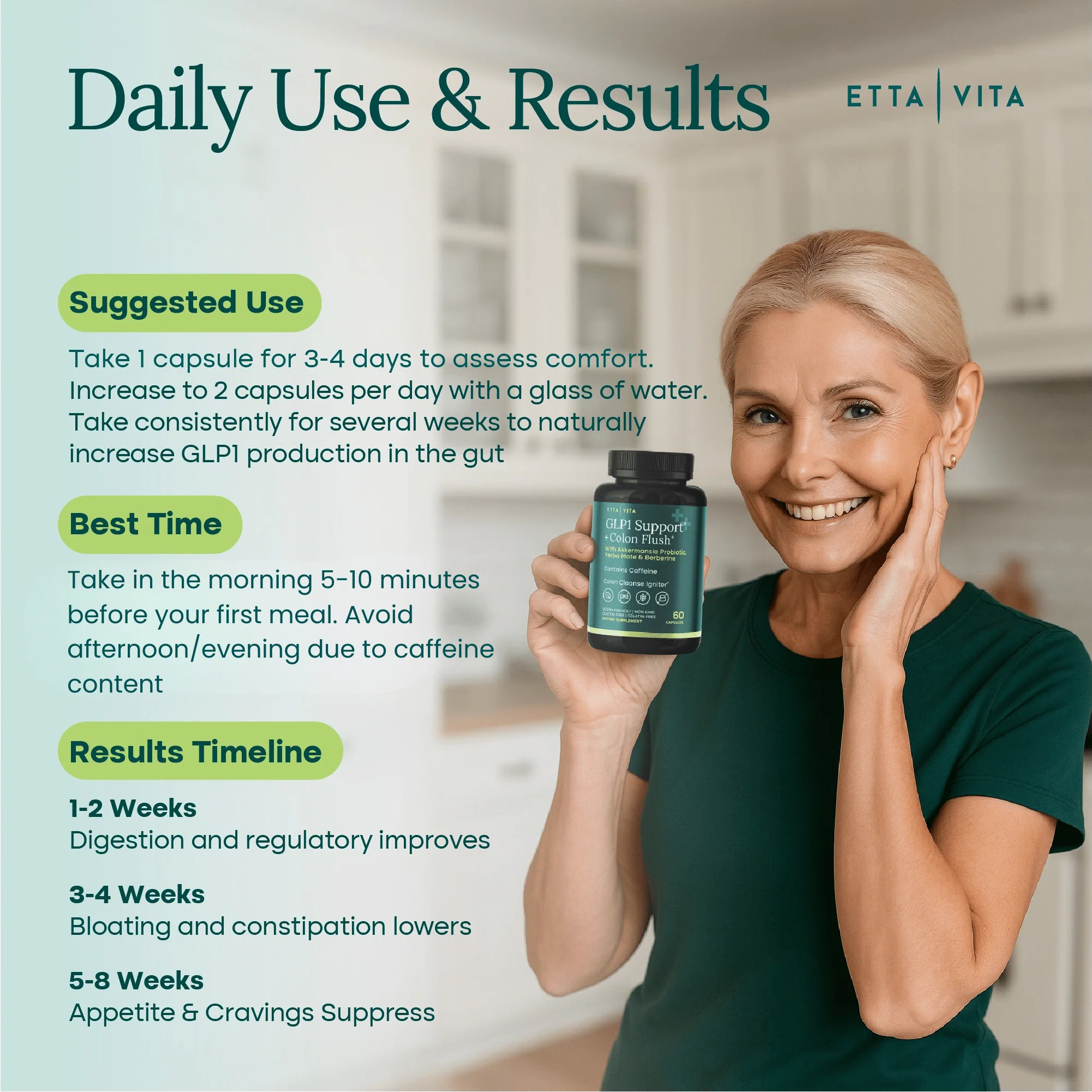 Colon Cleanse + GLP-1 Support Supplement for Weight Loss & Energy - Image 2