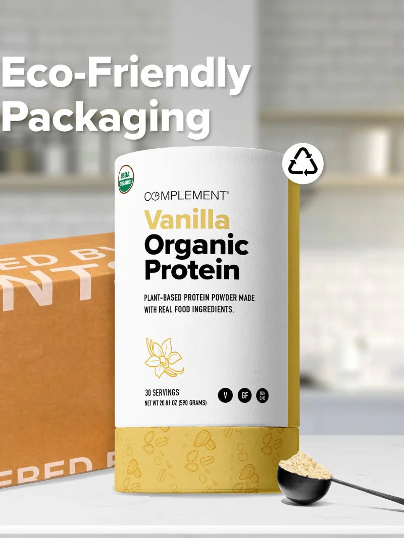 COMPLEMENT® Organic Plant-Based Protein - Vanilla - Image 5