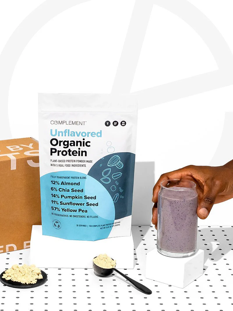 COMPLEMENT® Unflavored Organic Protein - 15 Serving - Image 2