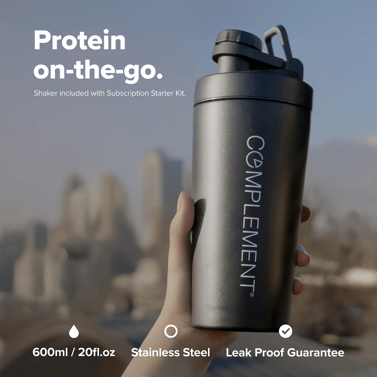 COMPLEMENT® Vanilla Organic Protein - 15 Serving - Image 11