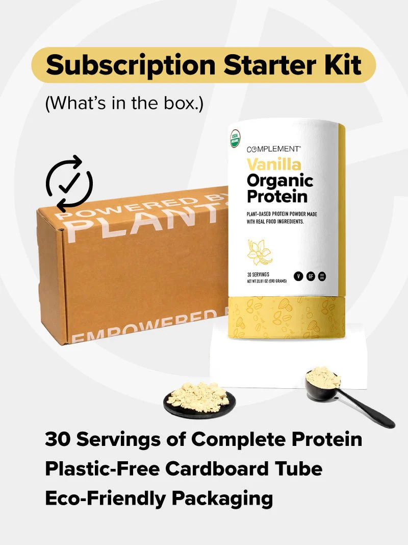 COMPLEMENT® Vanilla Organic Protein - 15 Serving - Image 7