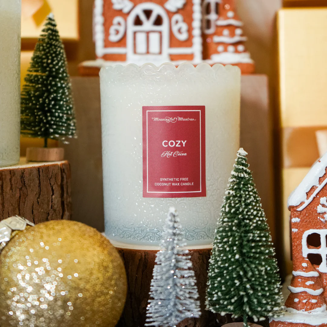 Cozy Hot Cocoa Natural Candle 8oz Kaia Collection - Image 2