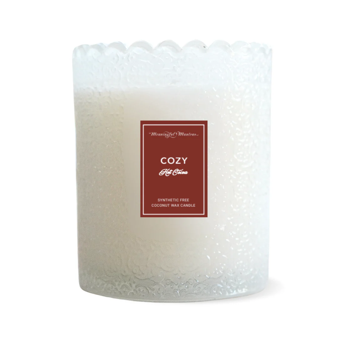 Cozy Hot Cocoa Natural Candle 8oz Kaia Collection - Image 4