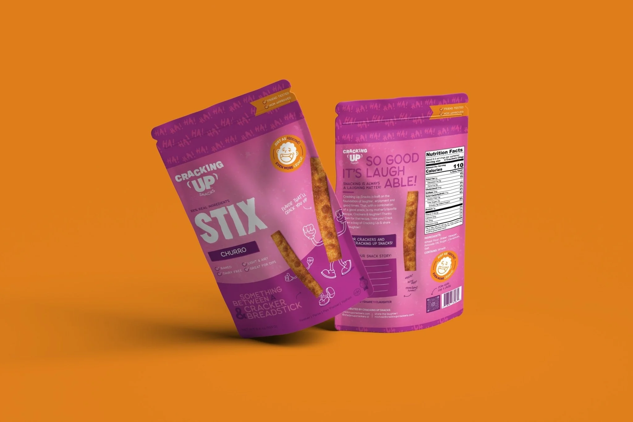 Cracking Up Churro STIX Snack Sticks (4oz) - Image 4