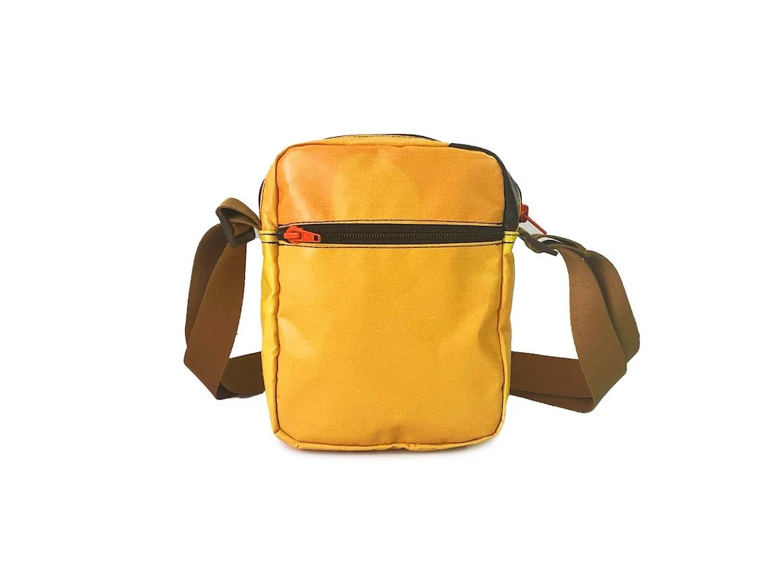 crossbody bag publicity banner full yellow - Image 2