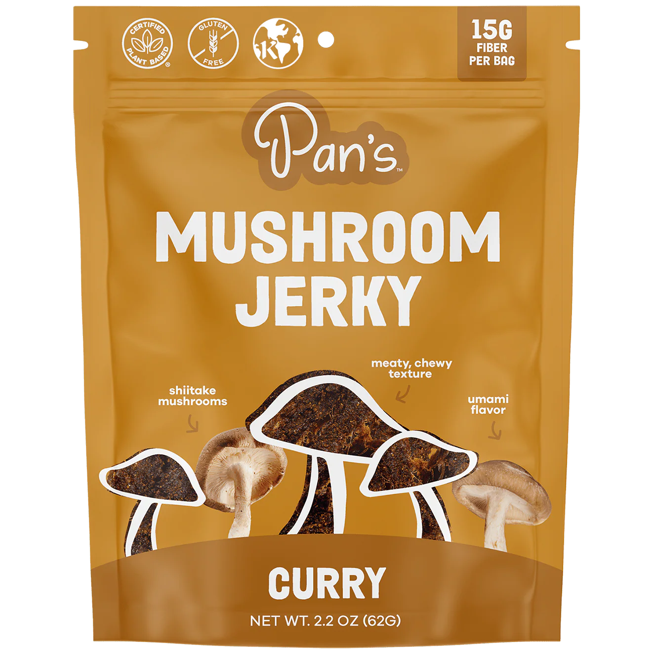 Curry Mushroom Jerky