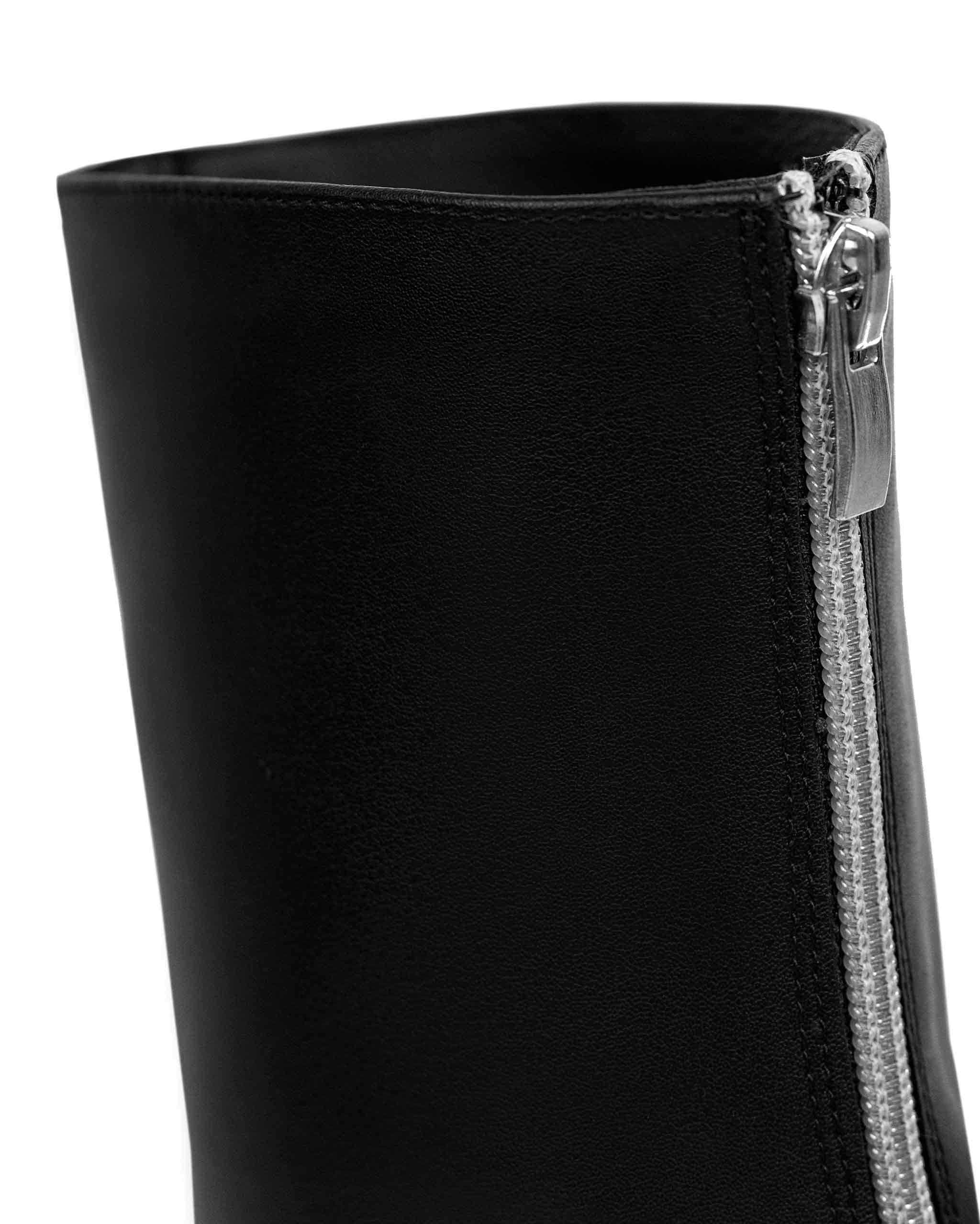 Cyber Boots Black cactus leather ankle boots - Image 7
