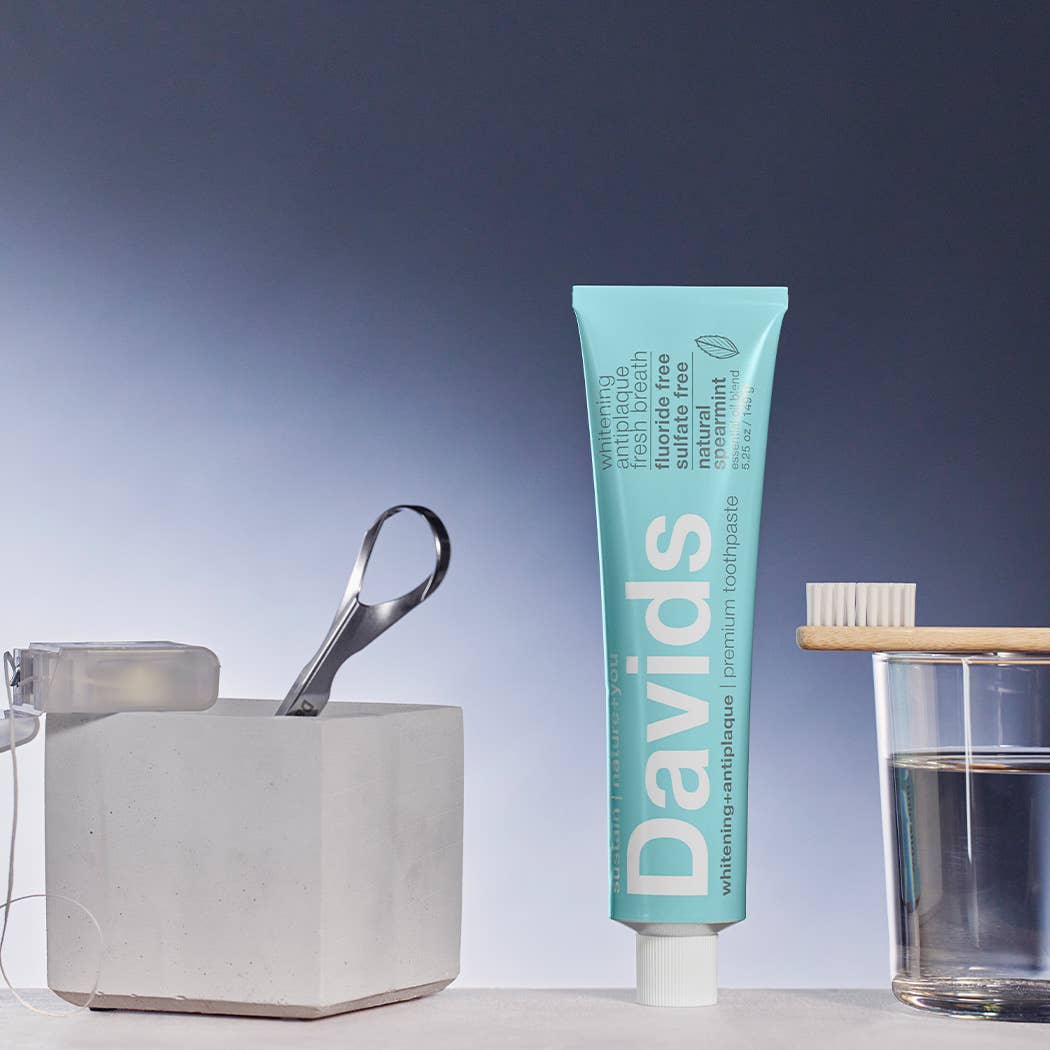 Davids Premium Toothpaste - Spearmint - Image 2