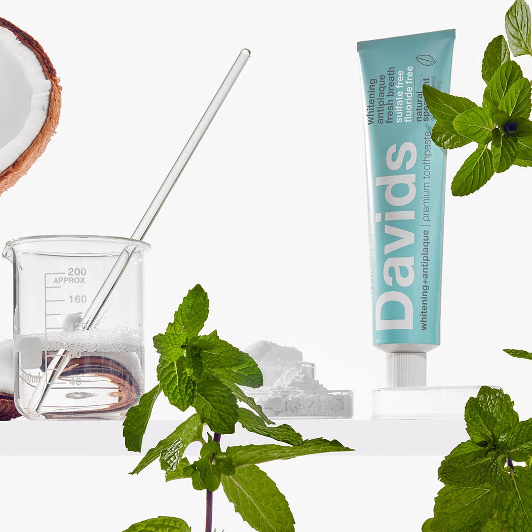 Davids Premium Toothpaste - Spearmint - Image 4