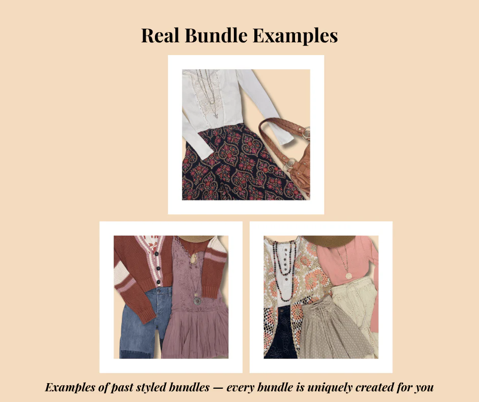Deluxe Personalized Thrift Bundle (7–9 Pieces) | Full Outfit Styling Experience | Sustainable Capsule Wardrobe - Image 5