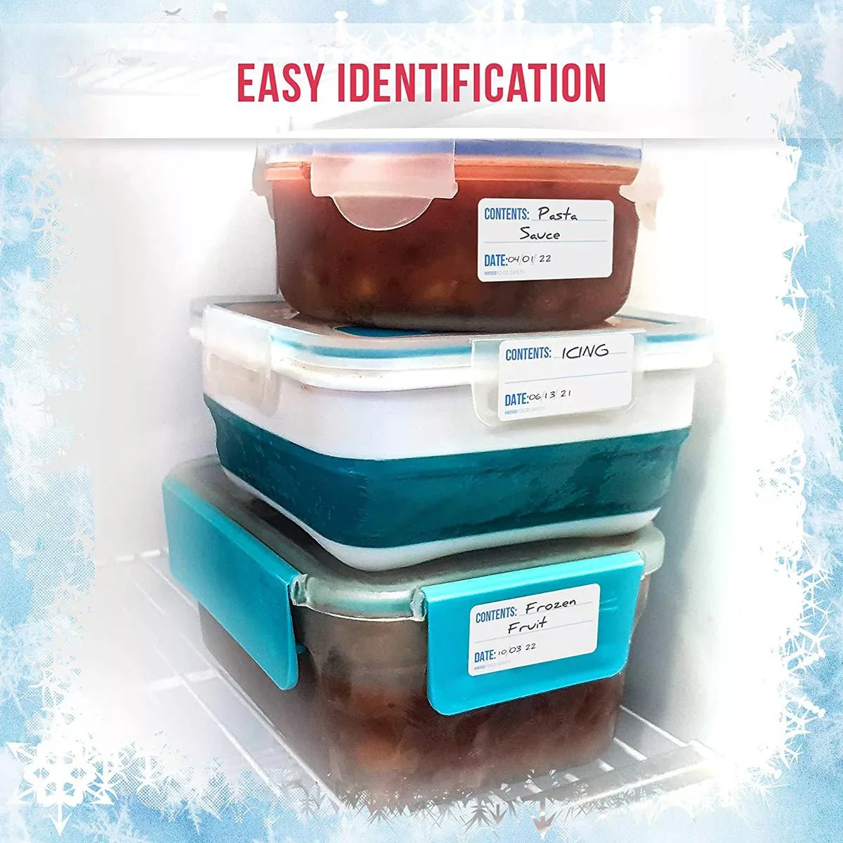 Dissolvable Freezer Labels w/ EZ-Dispensing Box - Image 8